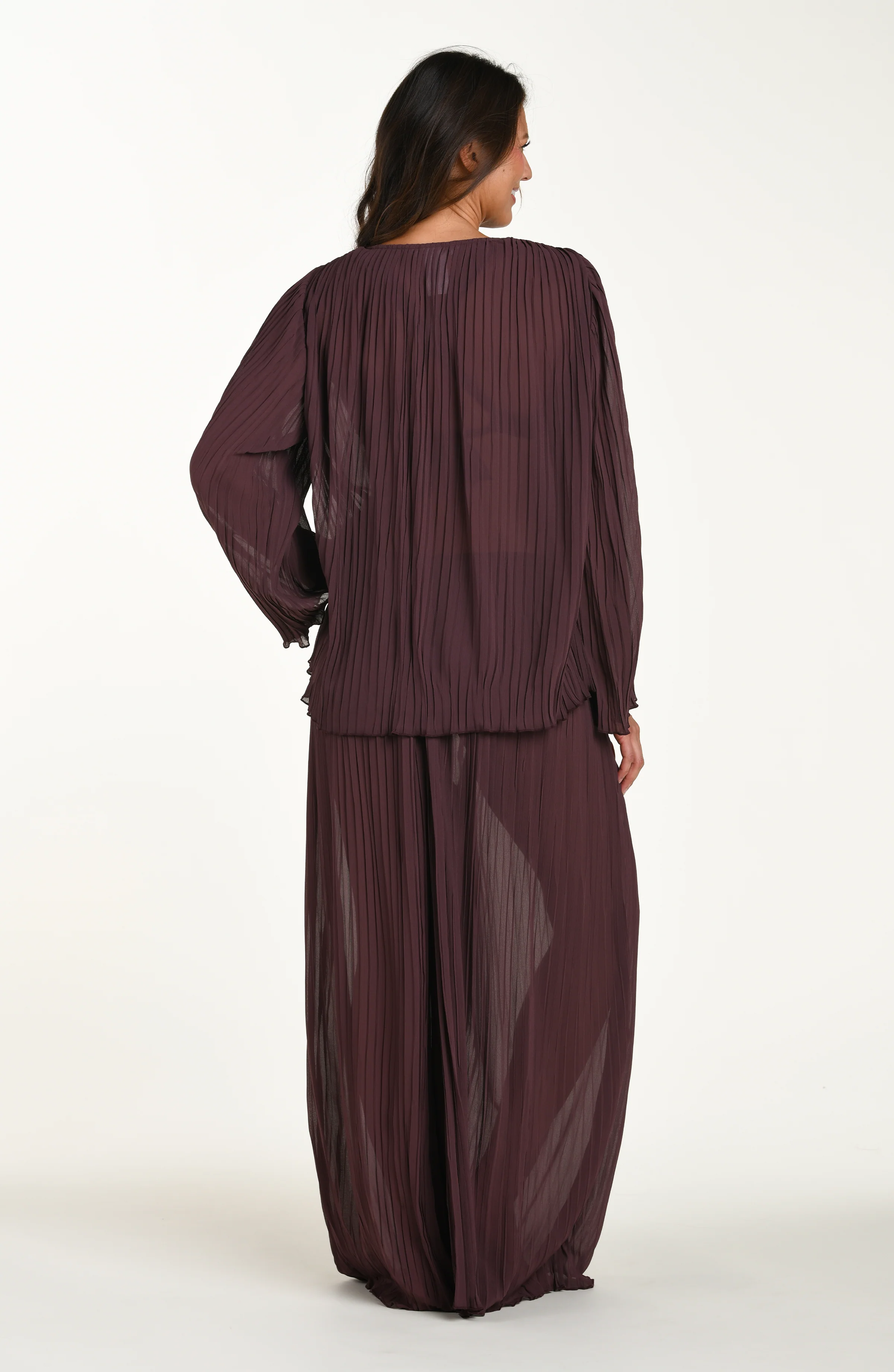 Sunbeams Long Sleeve Pleated Top - Image 6