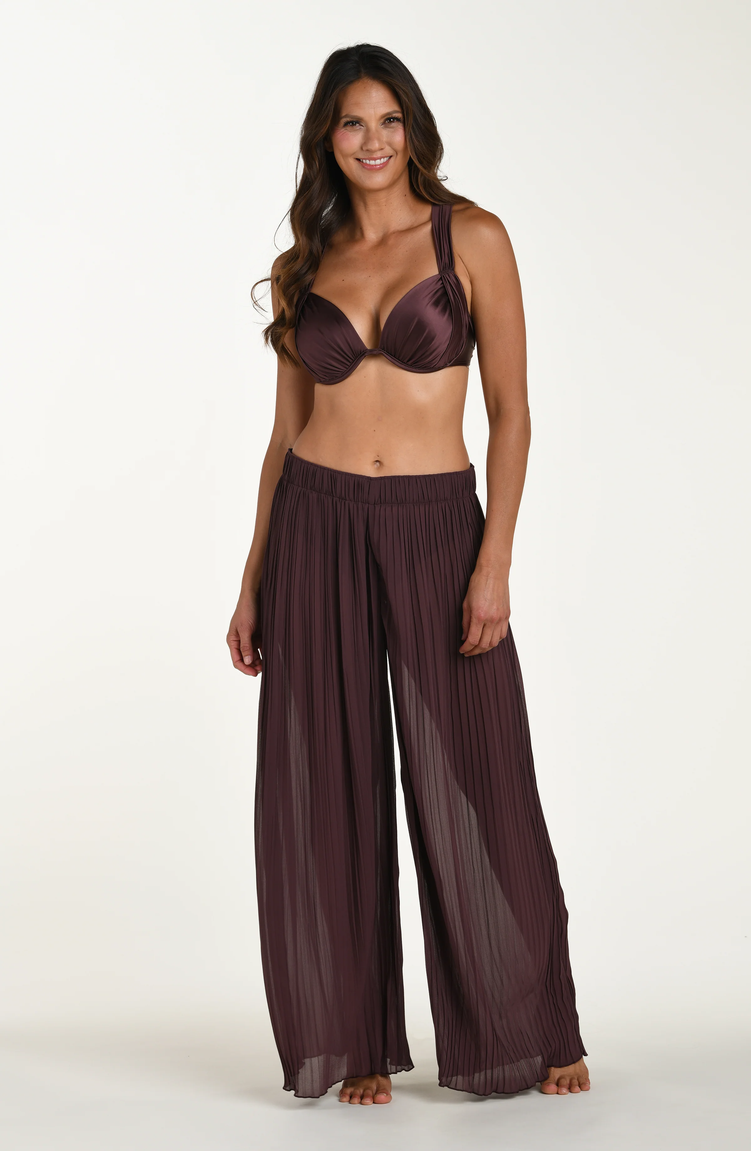 Sunbeams Pleated Palazzo Pant - Image 4