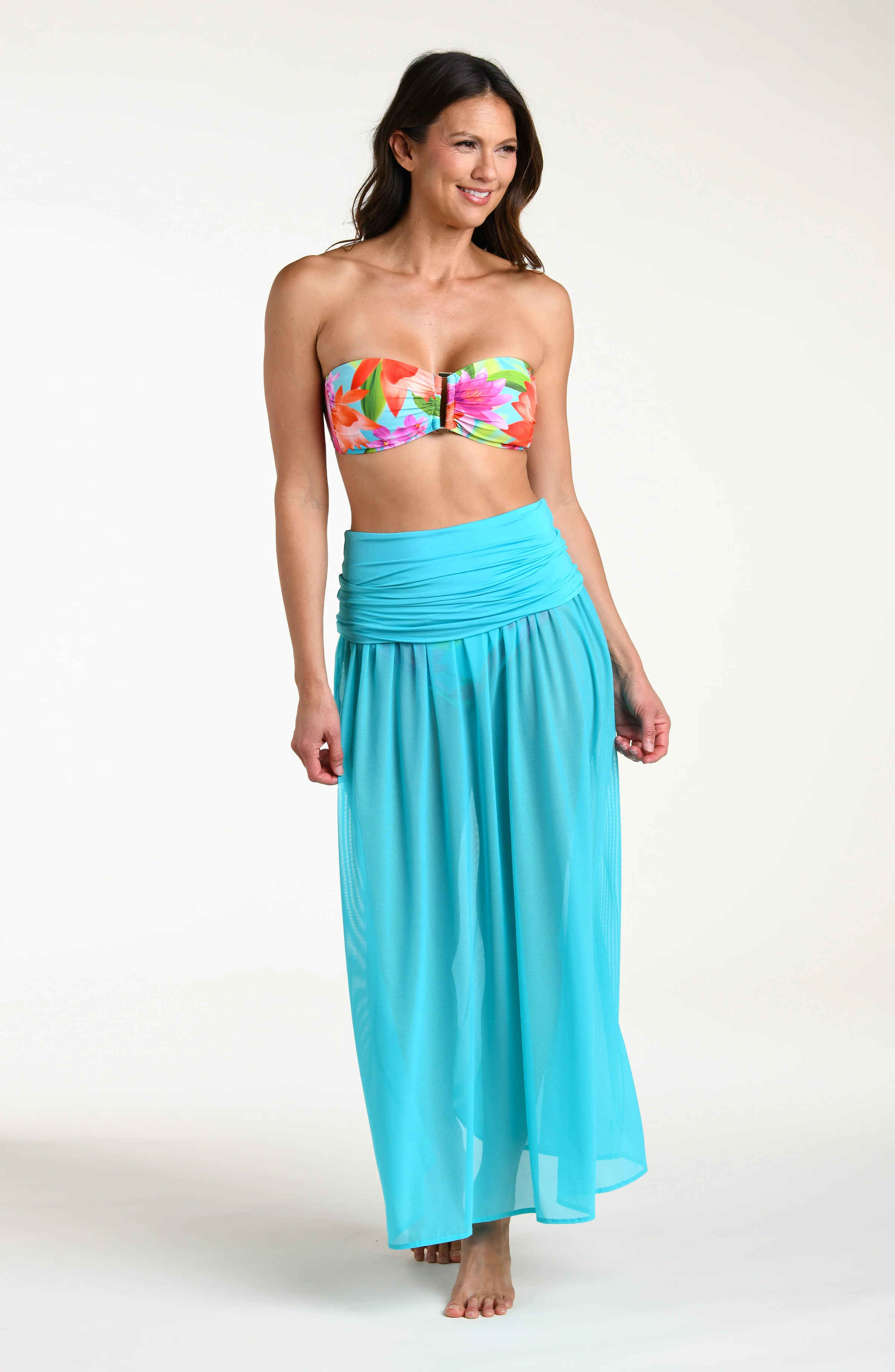 Sunset Botanica Strapless Convertible Maxi Dress - Image 5