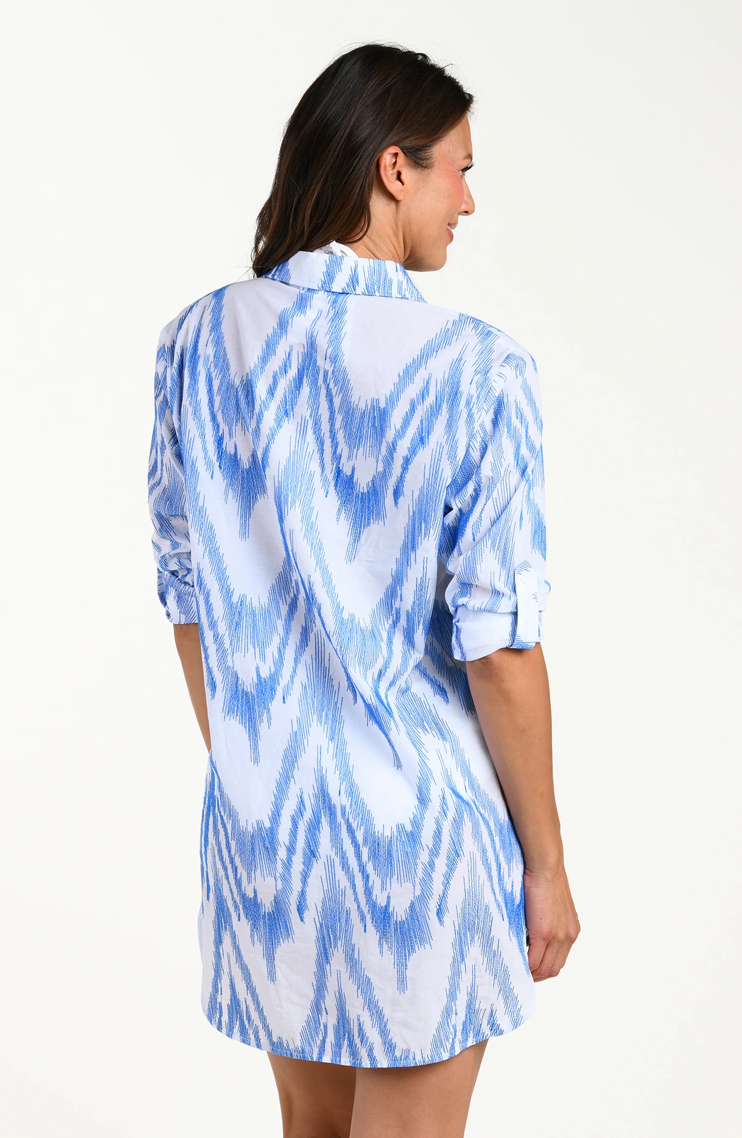 Tidal Wave Button Up Camp Shirt - Image 3