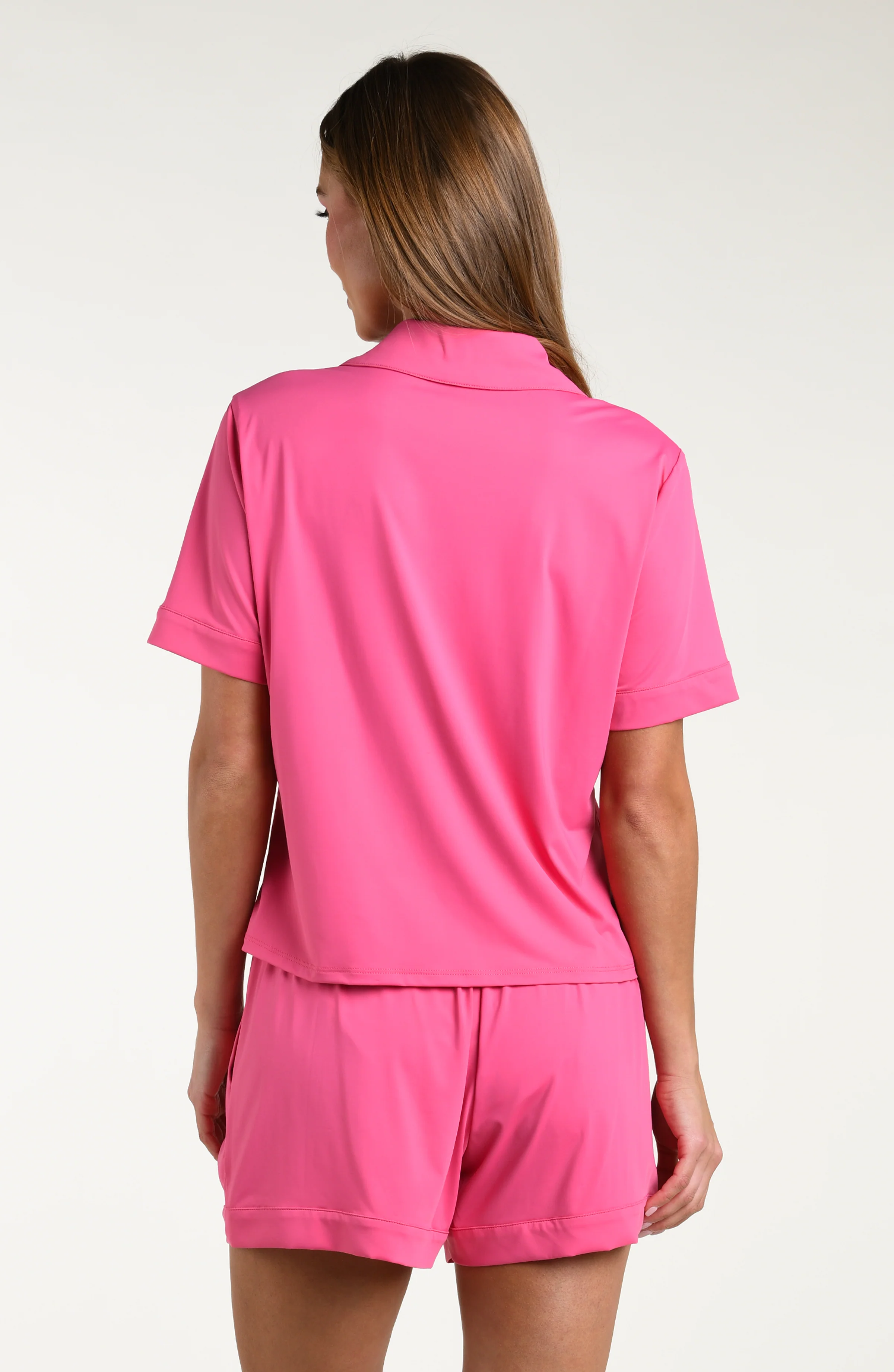 Fandango Pink Short Pajama Set - Image 2