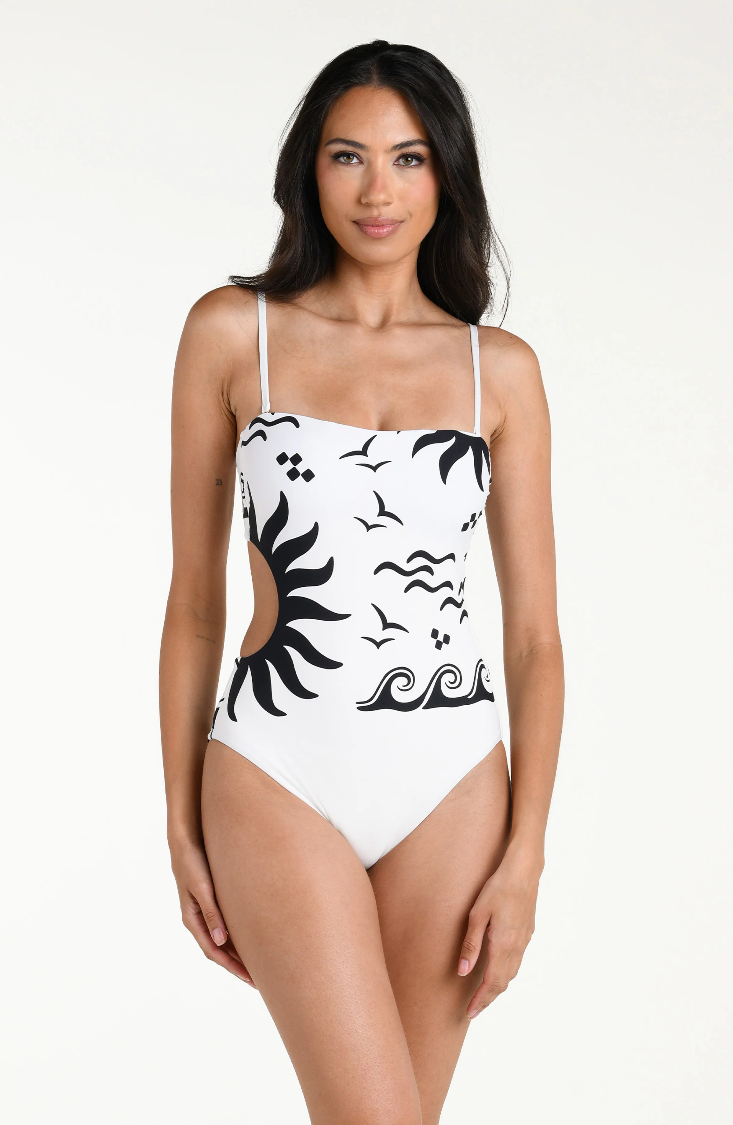 Waves Of Rio Bandeau One Piece - Image 4