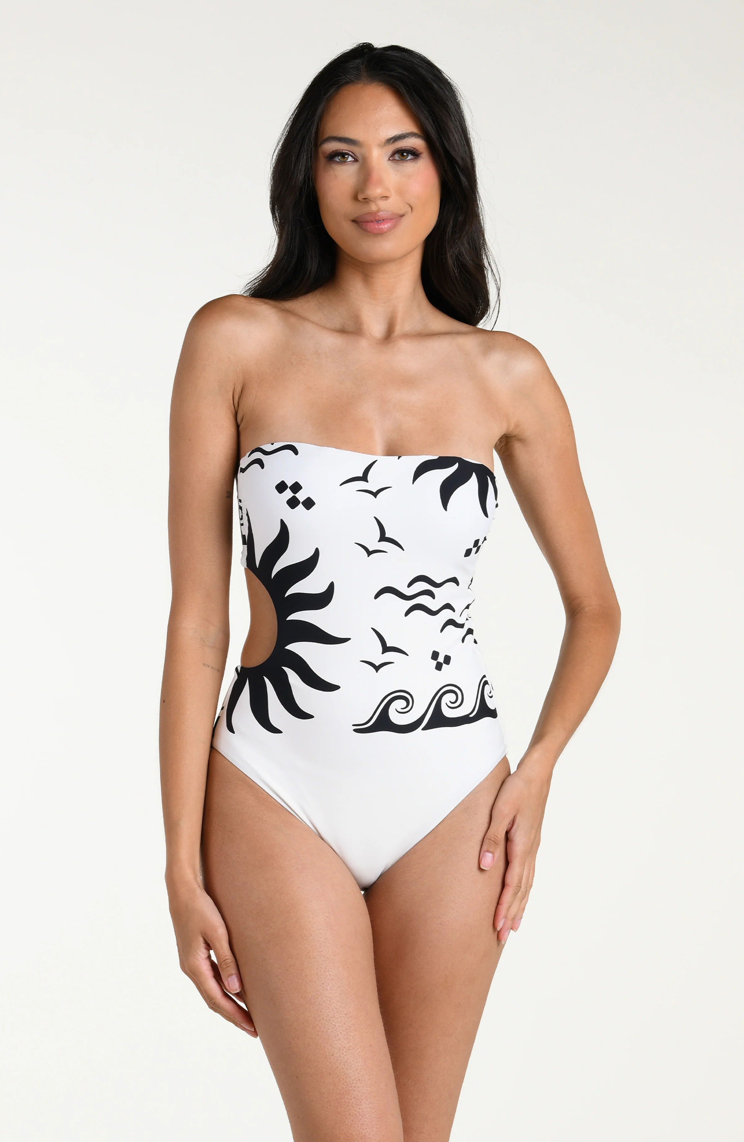Waves Of Rio Bandeau One Piece - Image 5