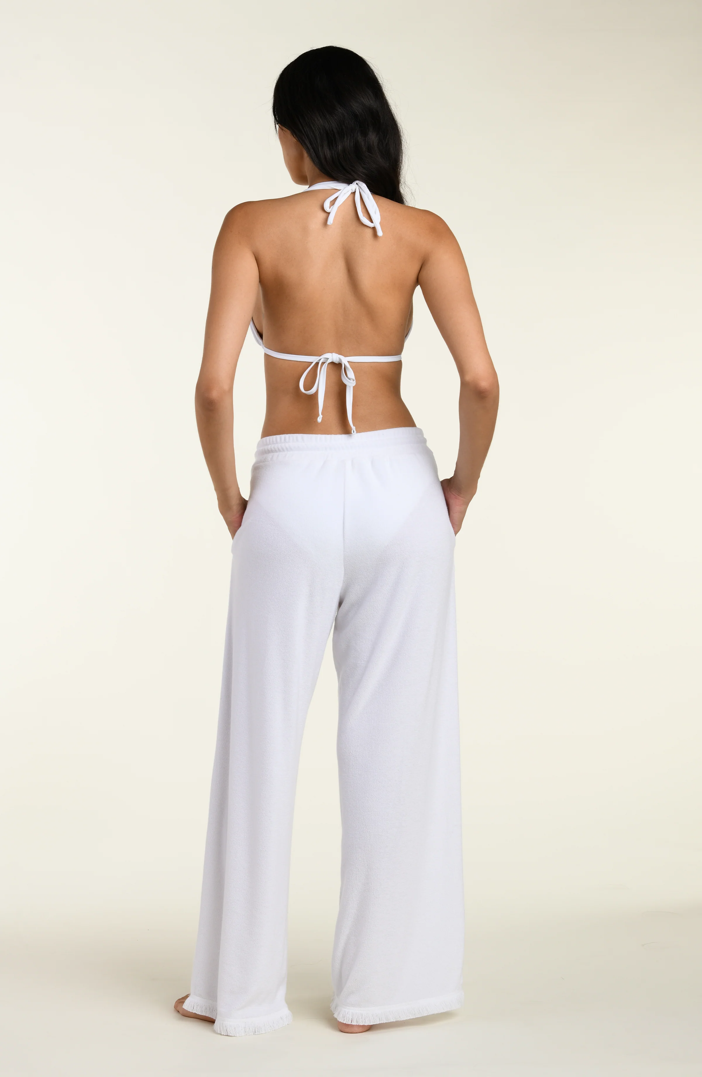 Wild Nomad Beach Pants - White - Image 4