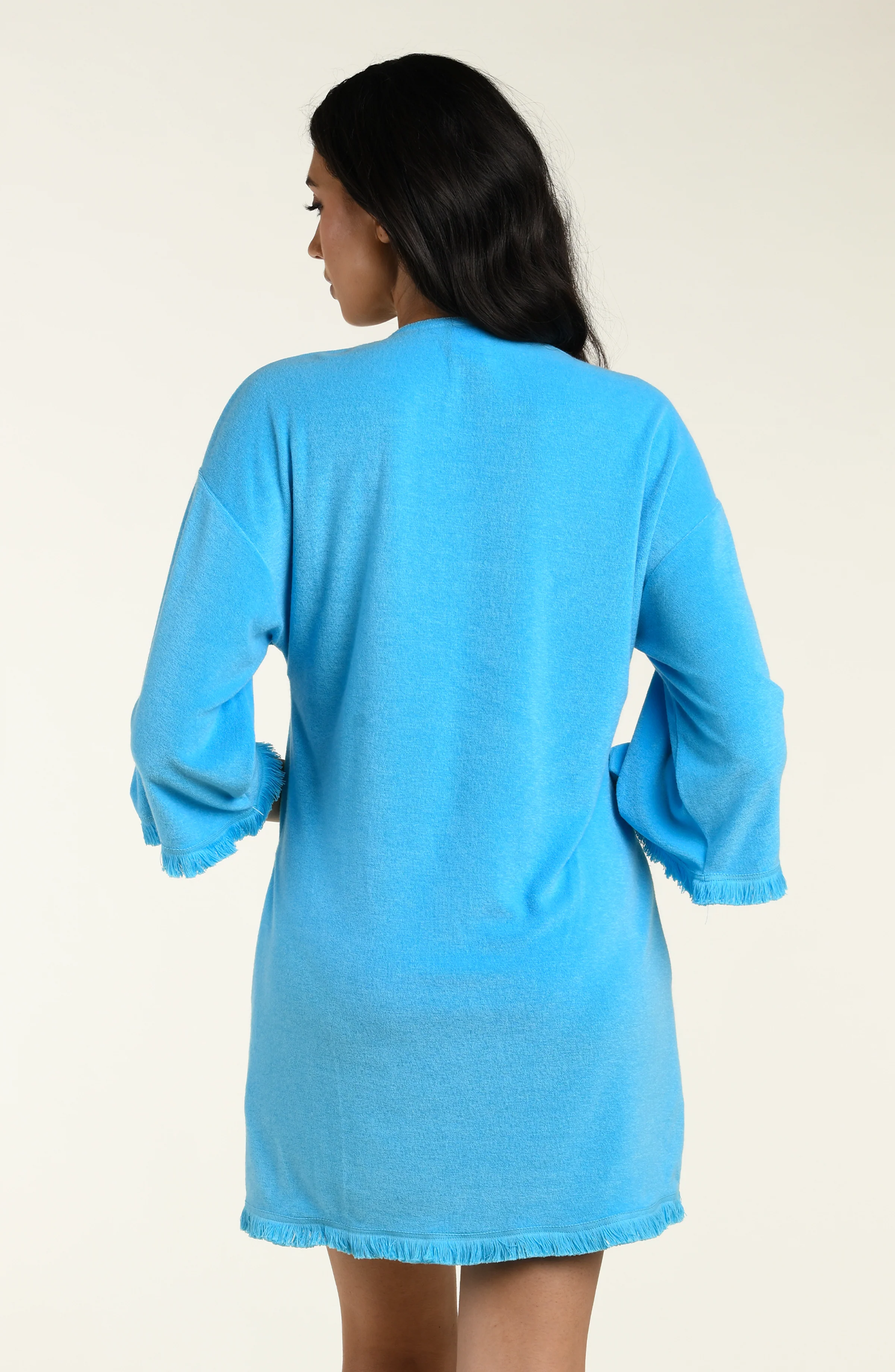 Wild Nomad V-Neck Tunic - Sky - Image 3