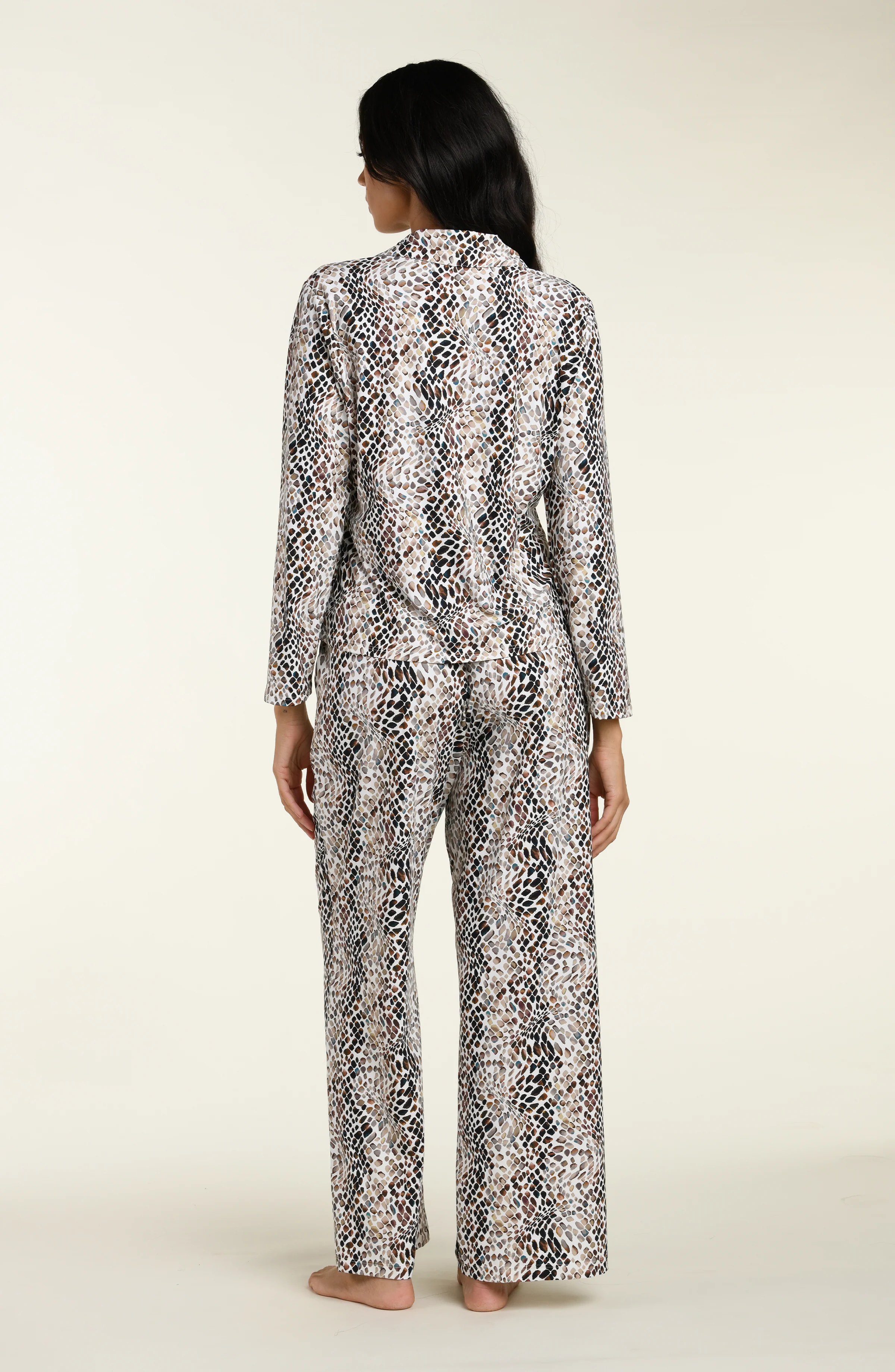 Wild Whispers Long Pajama Set - Image 3
