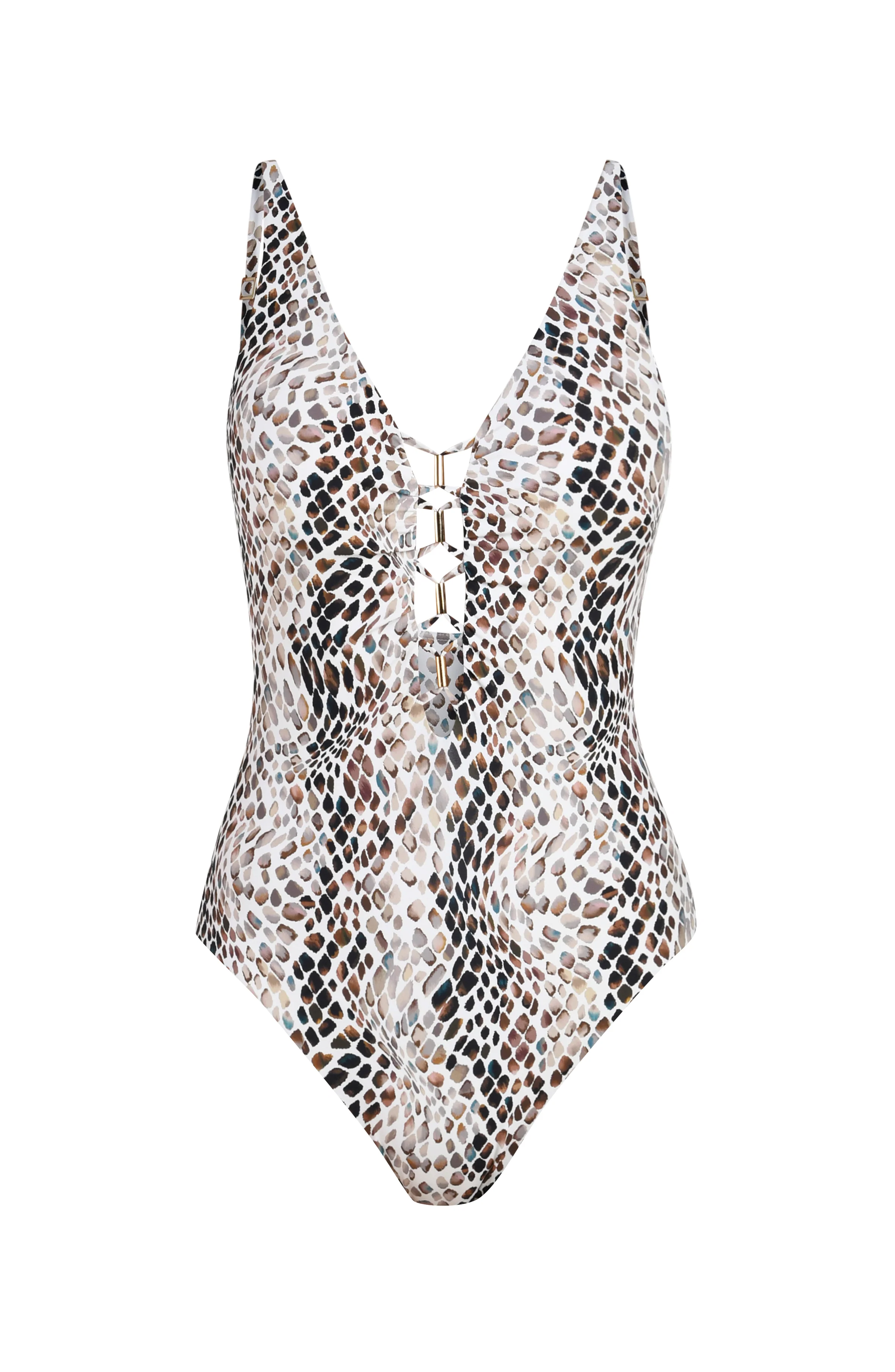 Wild Whispers Plunge One Piece - Image 4