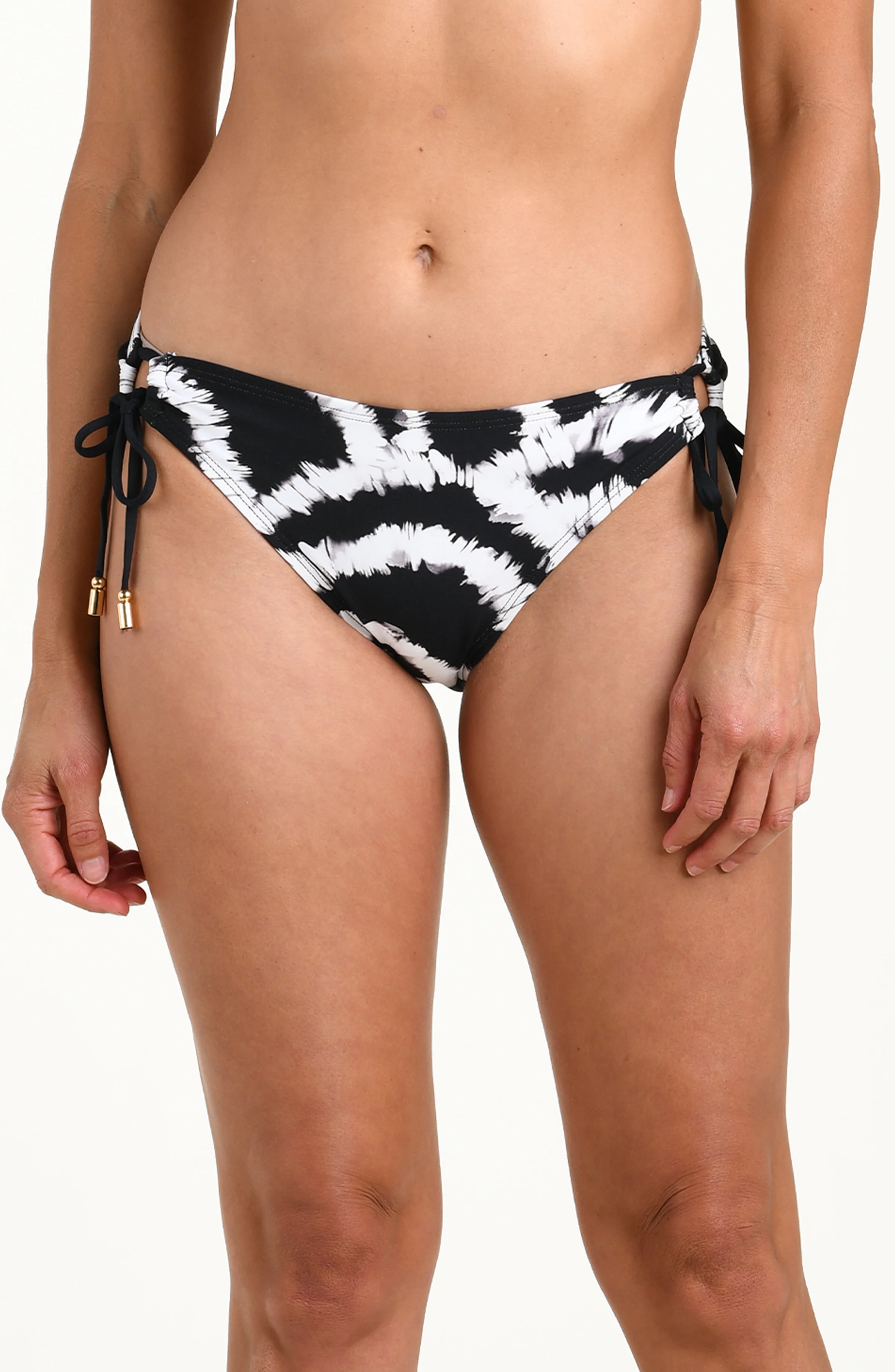 Woven Shadows Side Tie Hipster Bottom