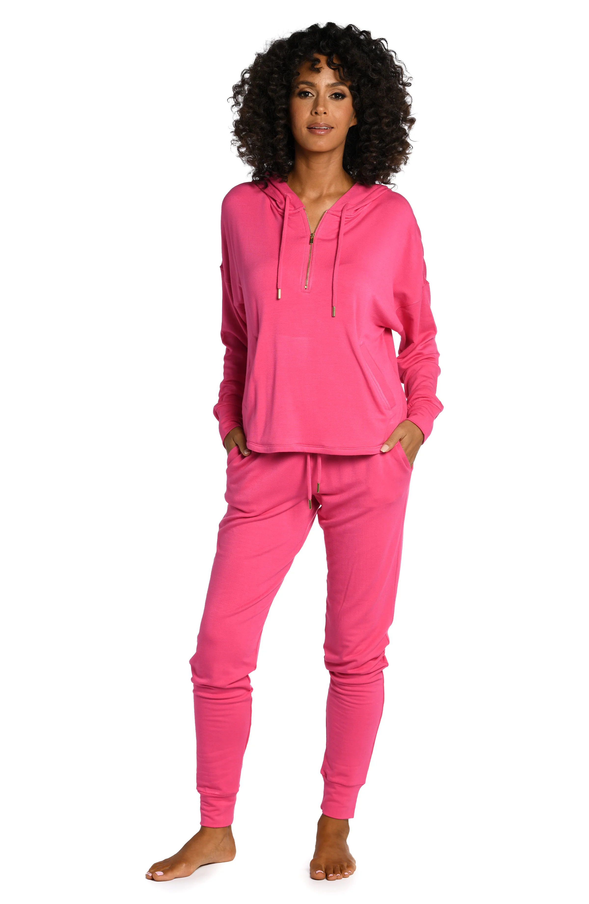 Living In Leisure French Terry Knit Joggers - FINAL SALE - Image 3