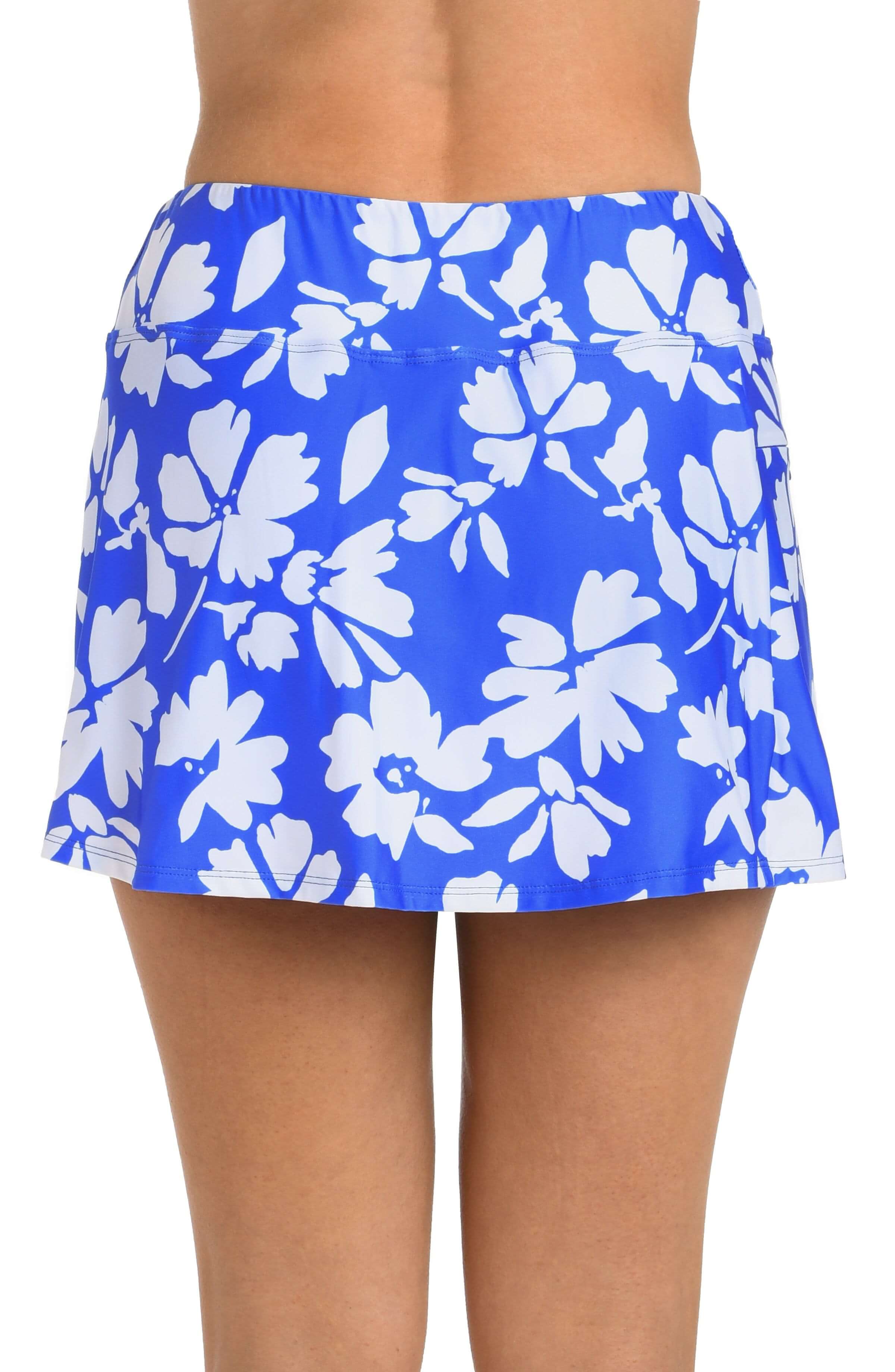 24th & Ocean Marseille Floral Swim Skort Bottom - FINAL SALE - Image 2