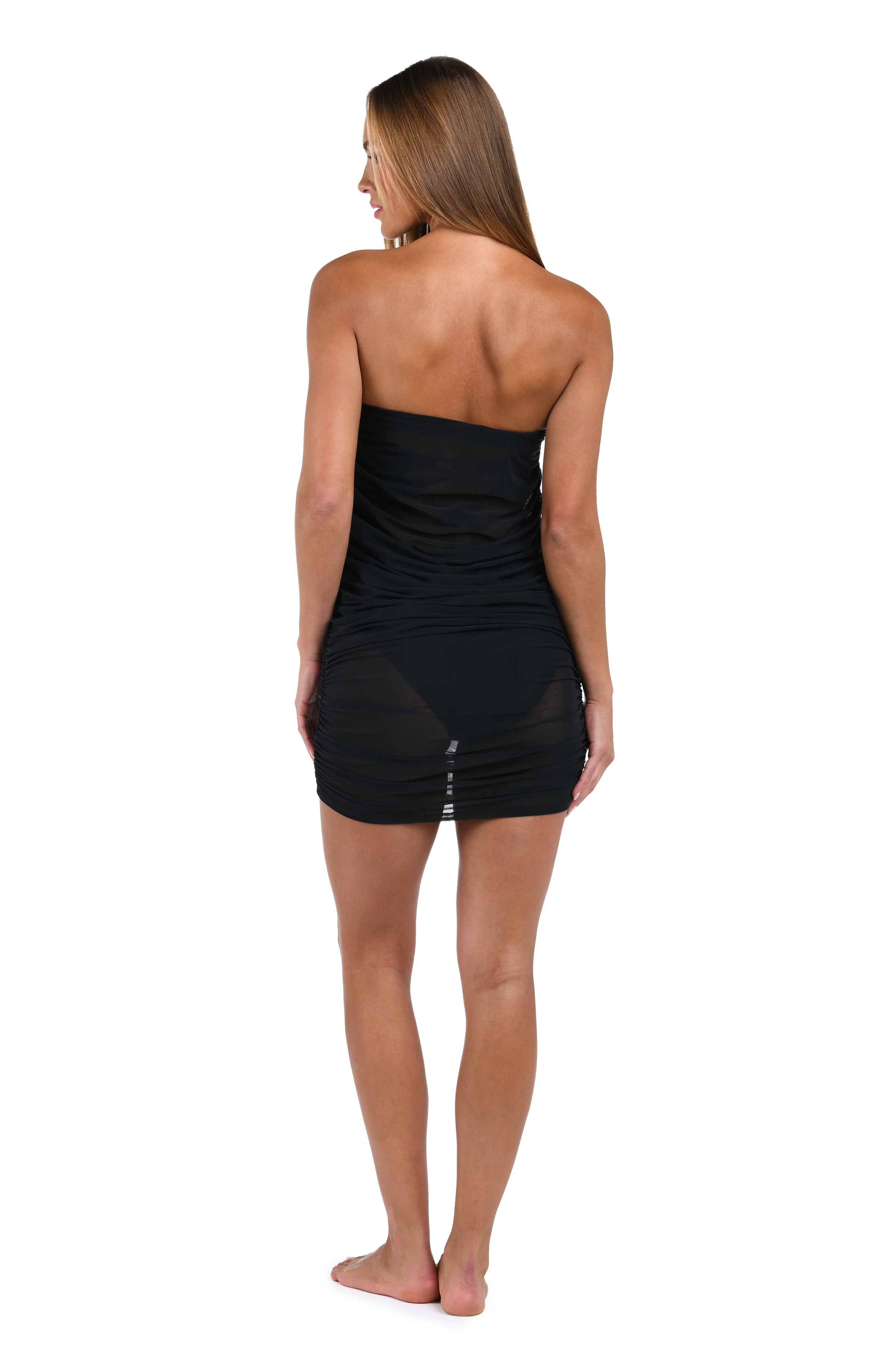 Sunshine 79 Maximal Mesh Skirt Cover Up - Black - Image 10