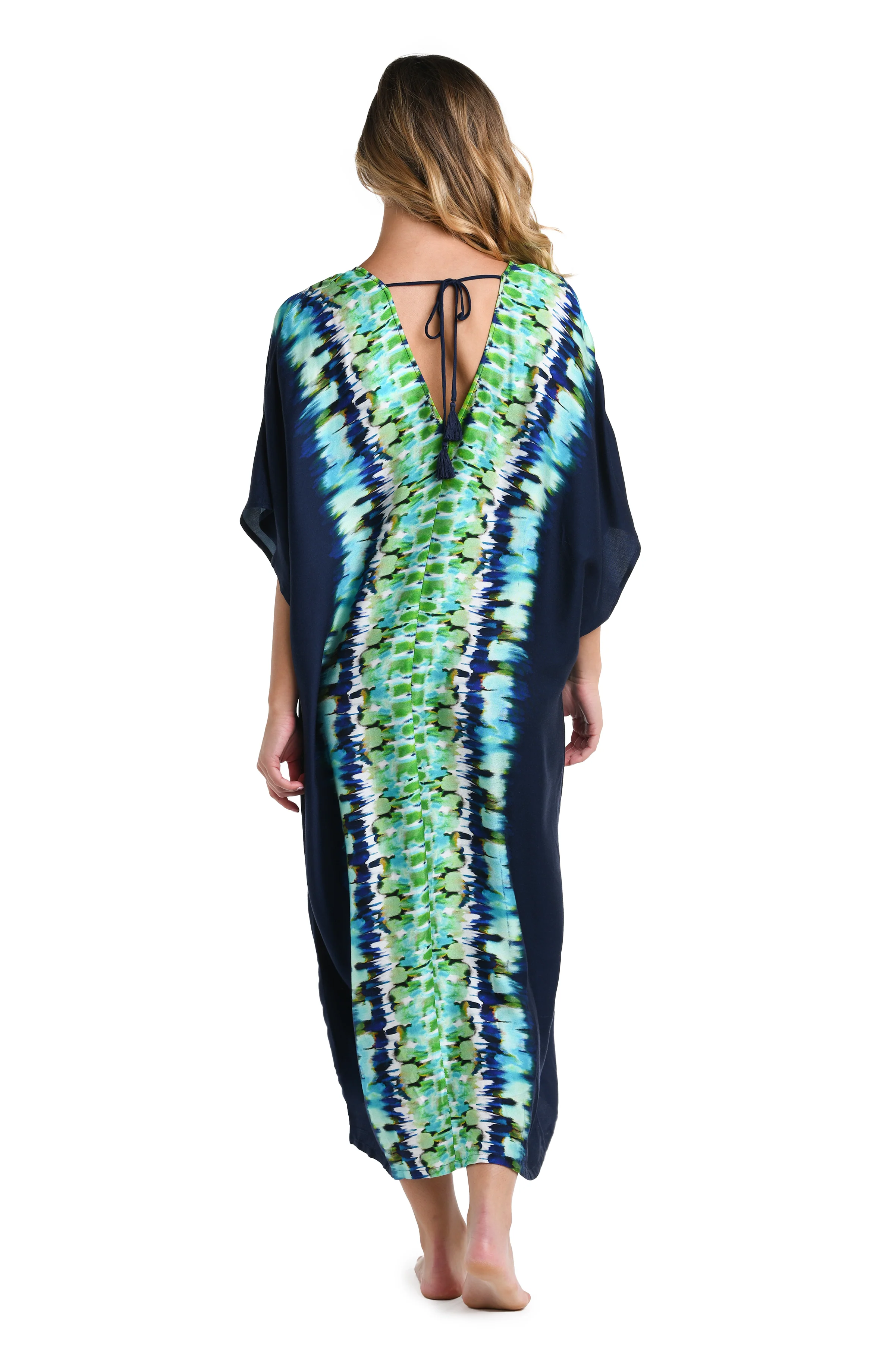 Monarch Seas Long Caftan Cover Up - FINAL SALE - Image 2