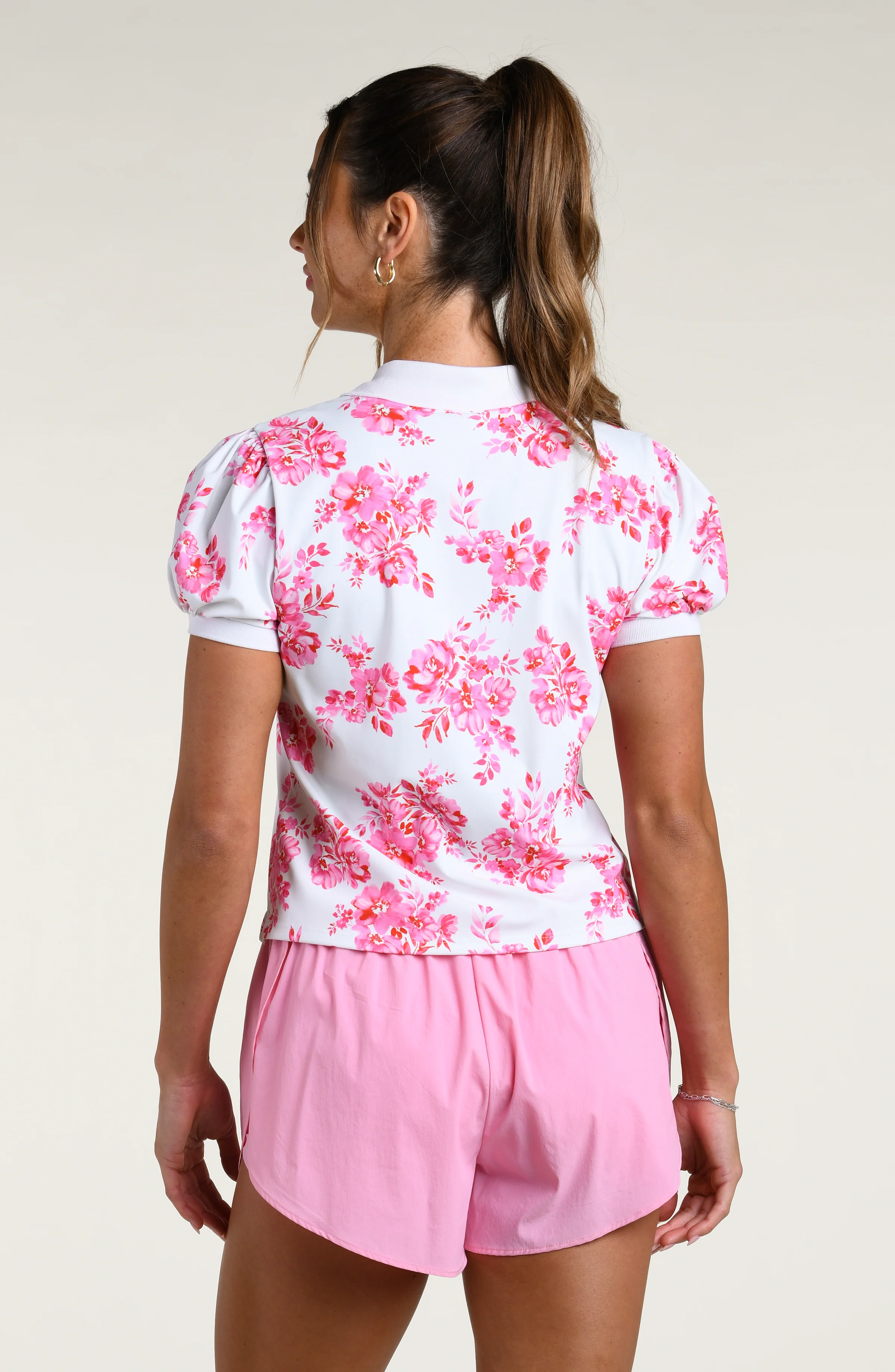 Rally Rose Active Polo Shirt - Image 3