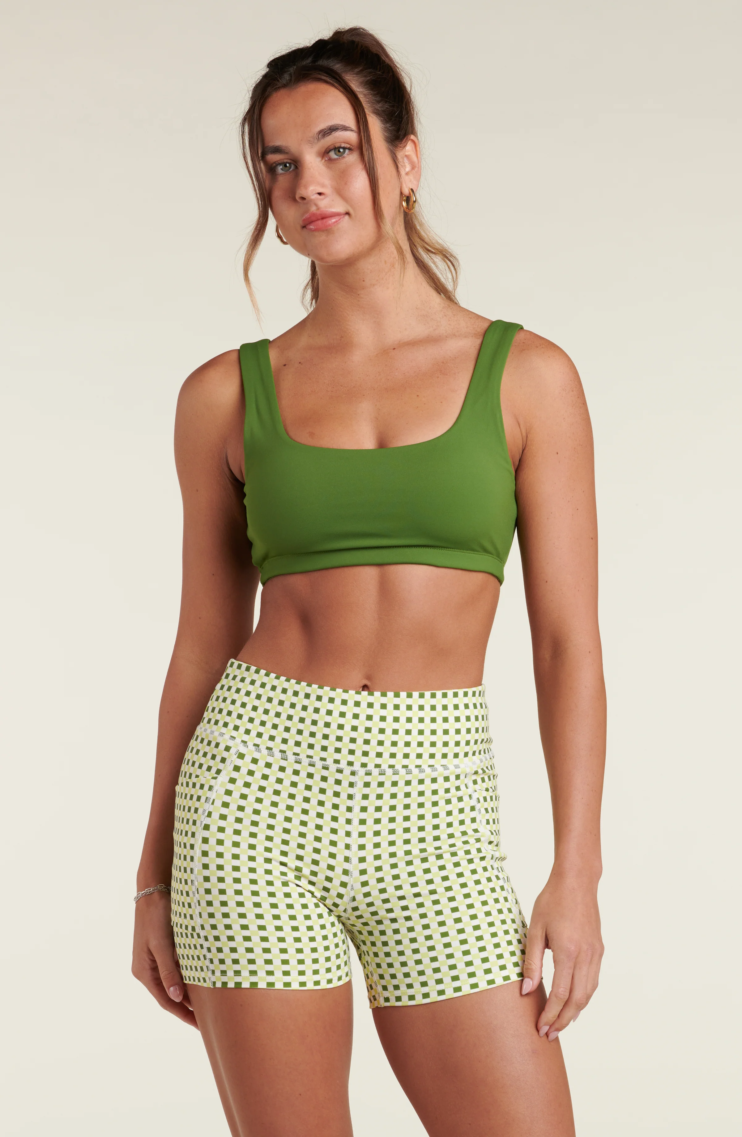 Sport Solids Biker Shorts - Turf - Image 6