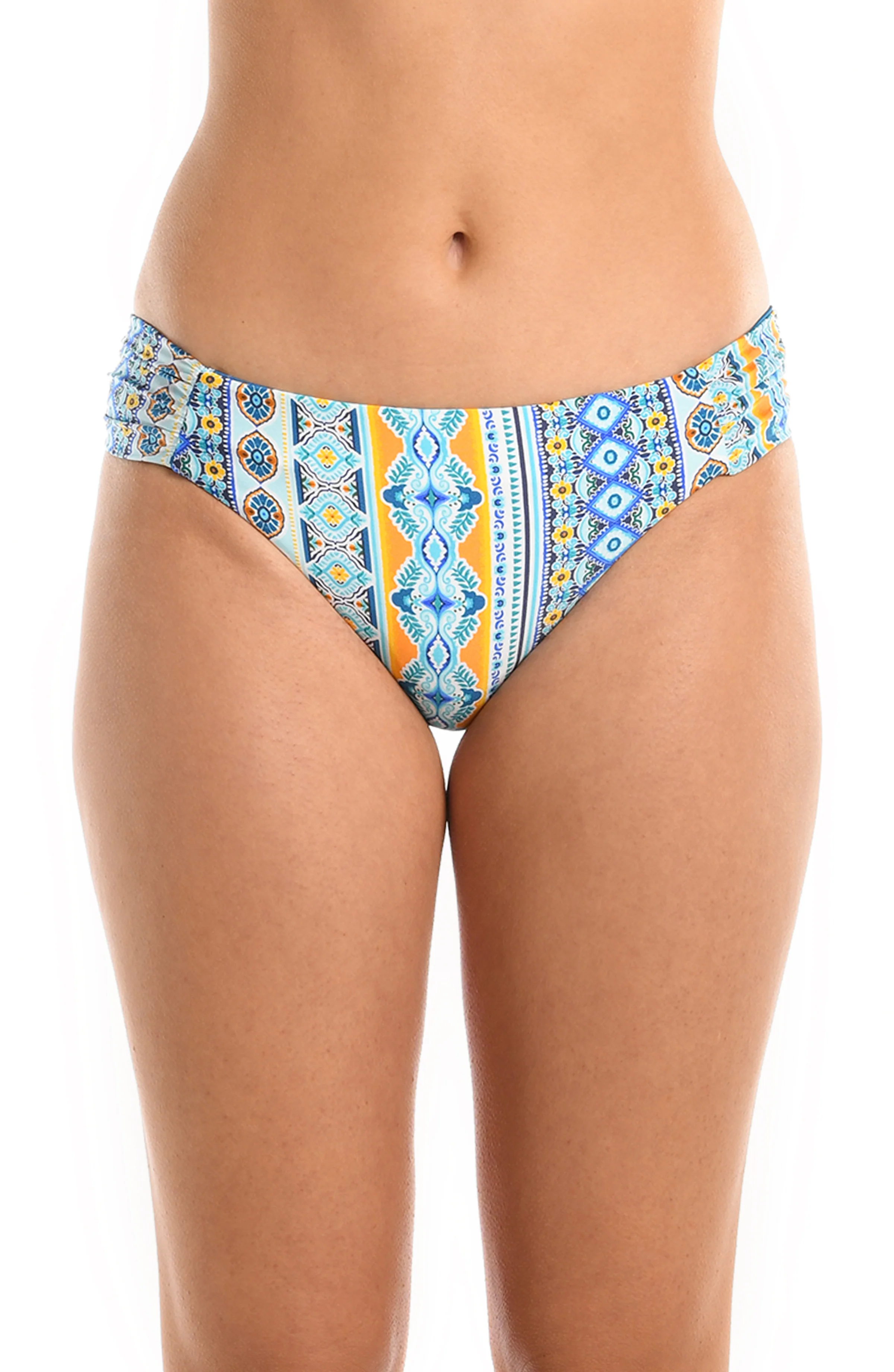 Scarf City Side Reversible Shirred Hipster Bottom - FINAL SALE - Image 3