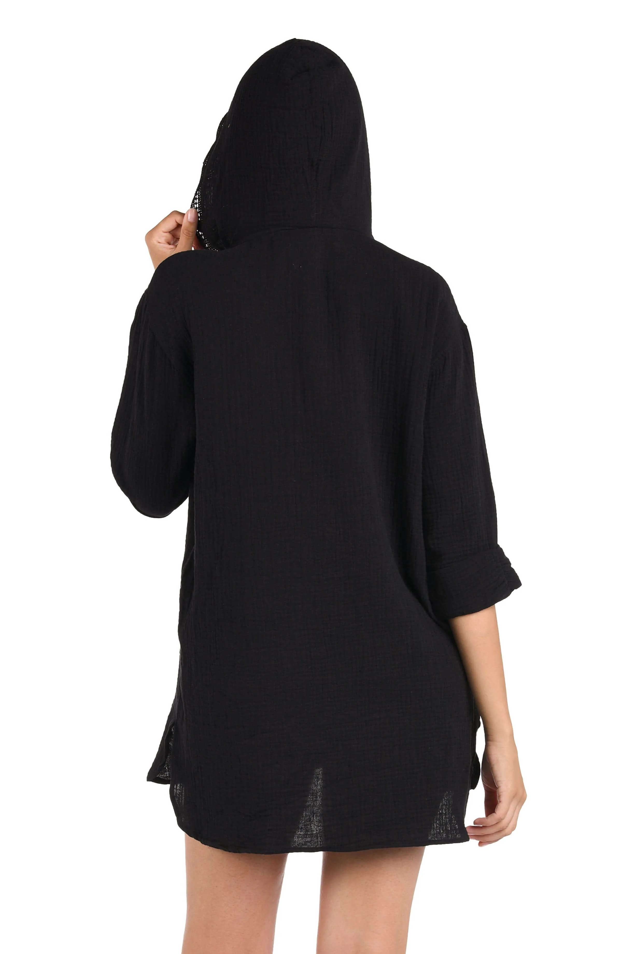 Seaside Covers Hoodie - Black - Image 4
