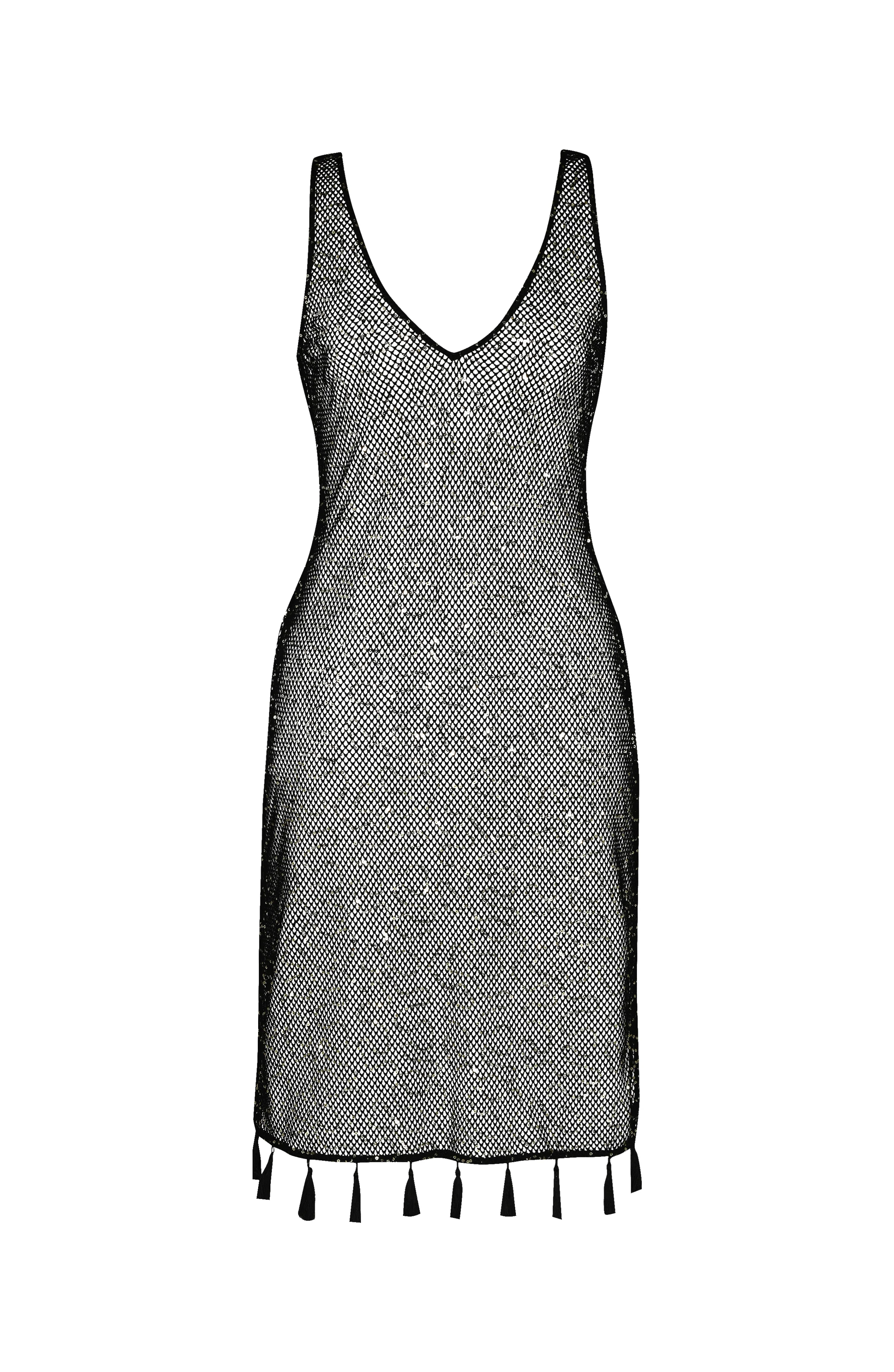 Sunshine 79 Shine Crochet Midi Dress Cover Up - Image 4