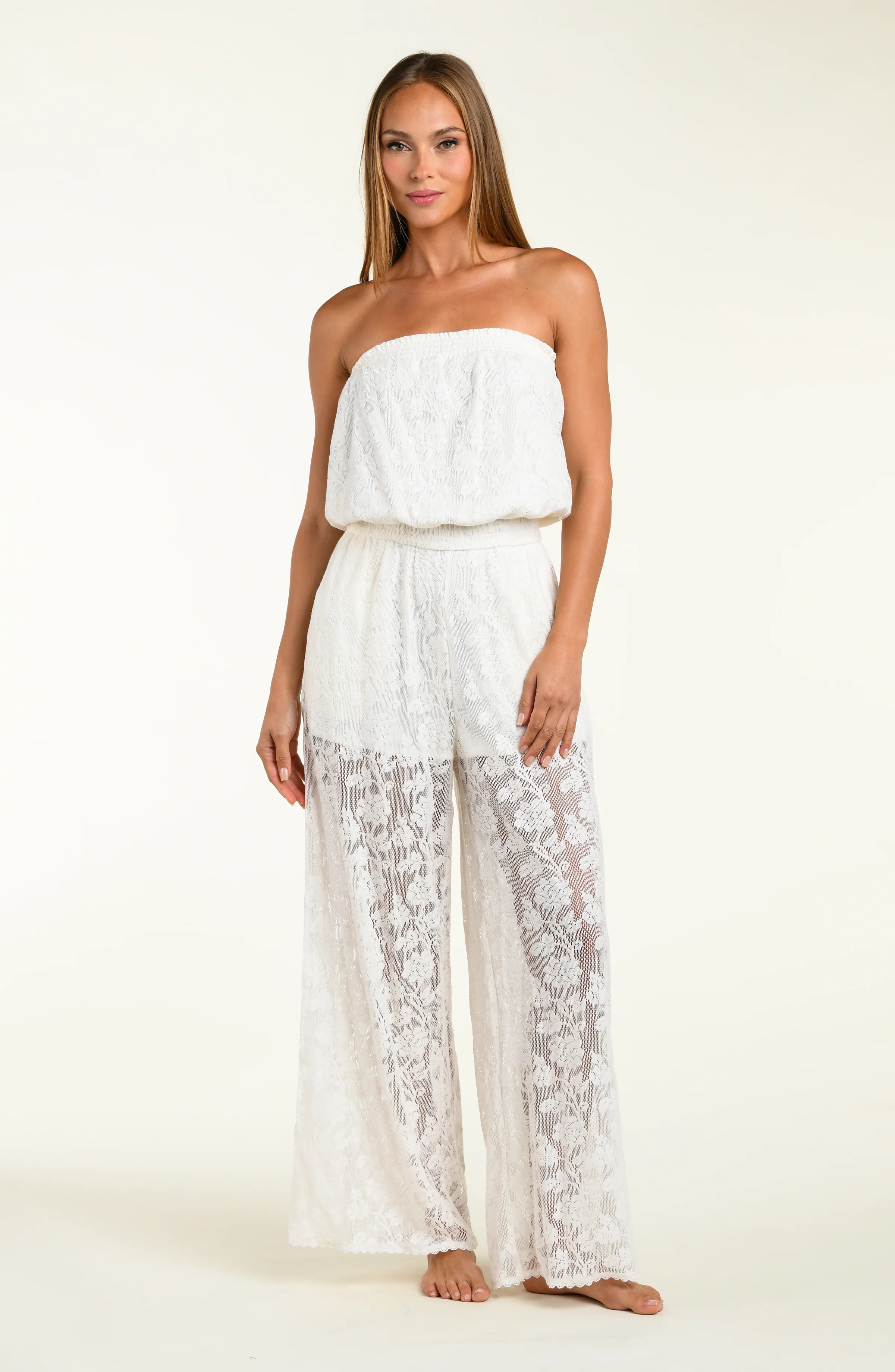 Sunshine 79 Celestial Petals Covers Strapless Jumpsuit - Image 2