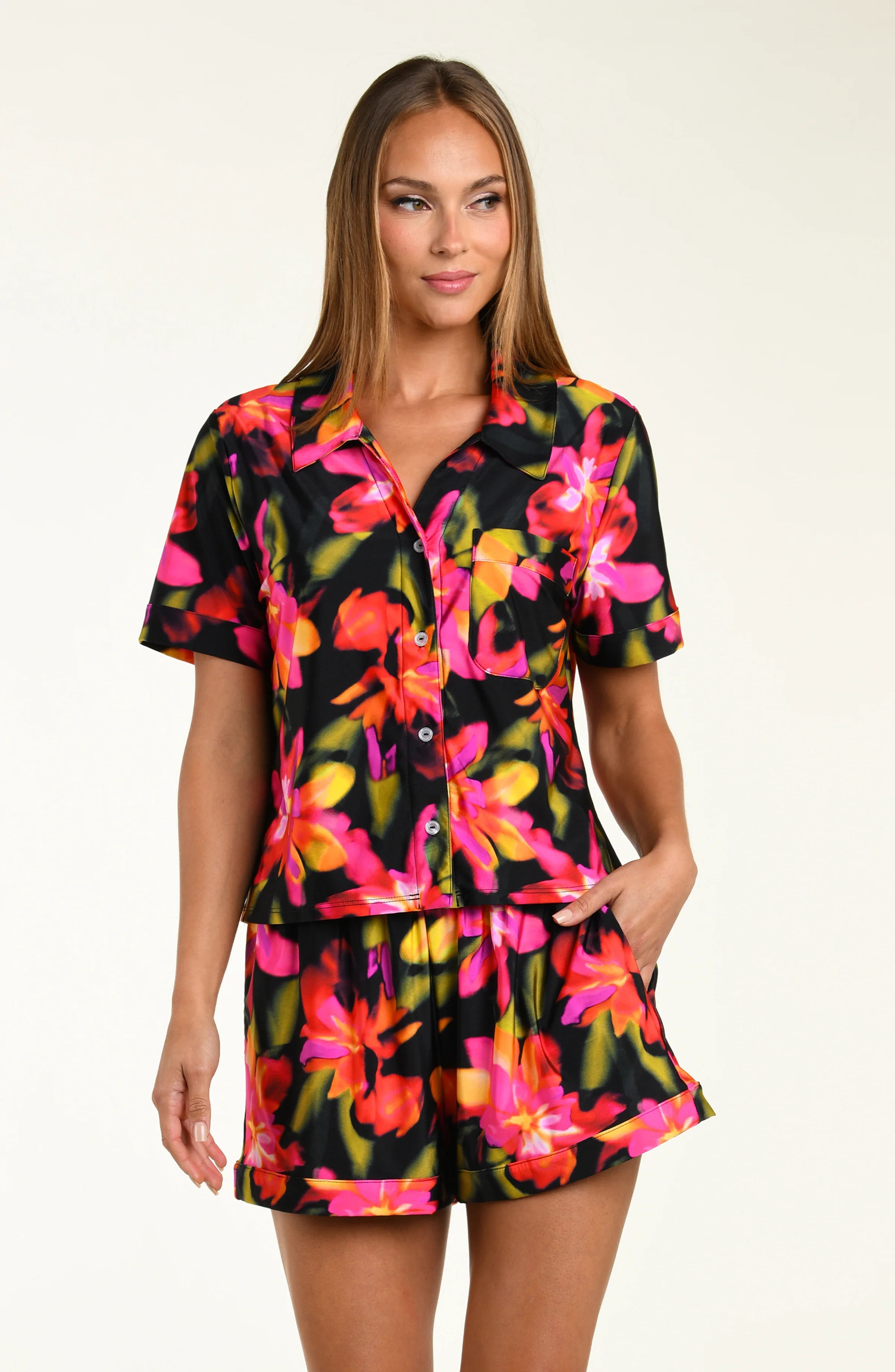 Sunshine 79 Floressence Short Pajama Set - Image 4