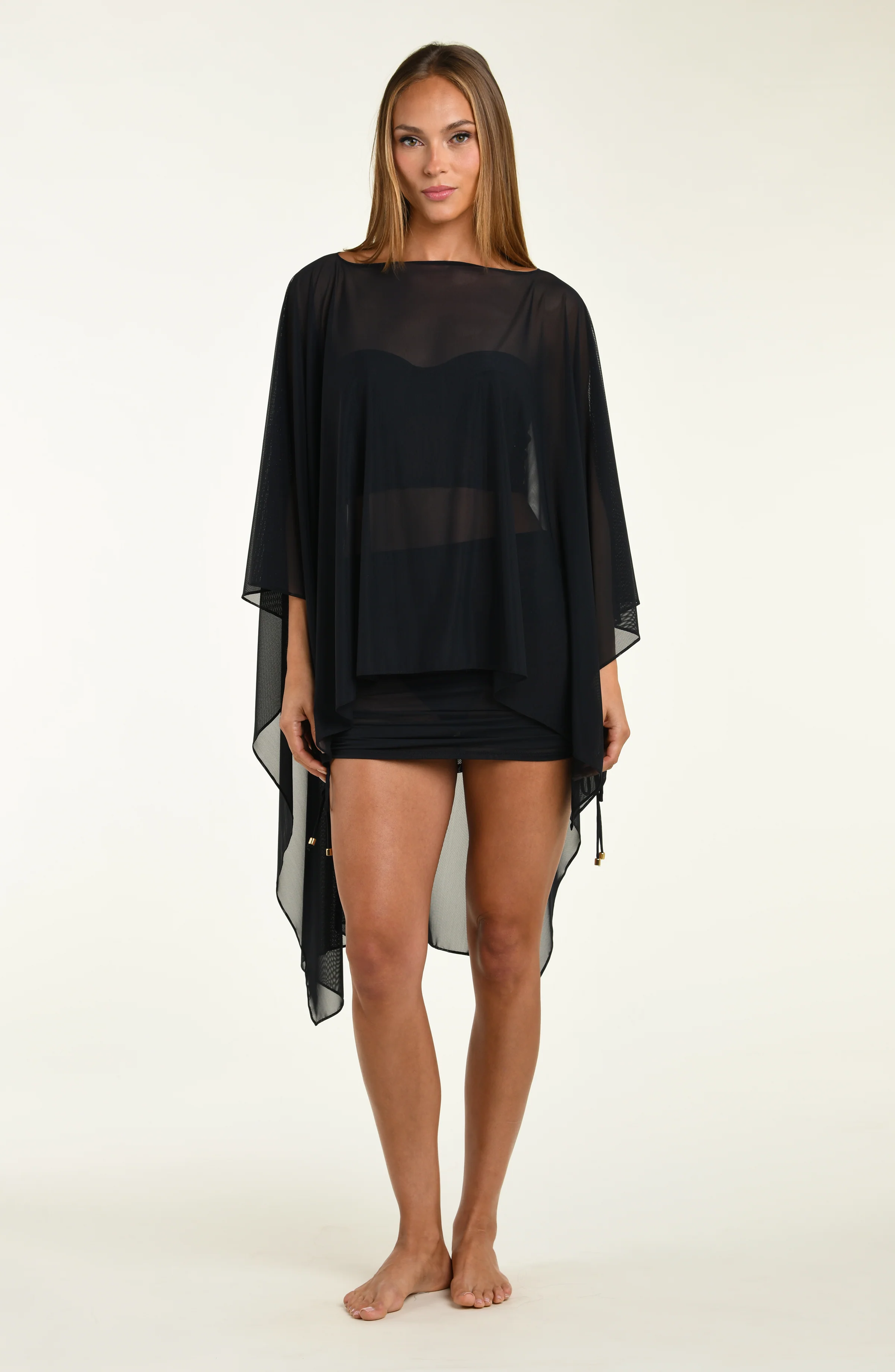 Sunshine 79 Maximal Mesh Covers Tunic - Black - Image 2