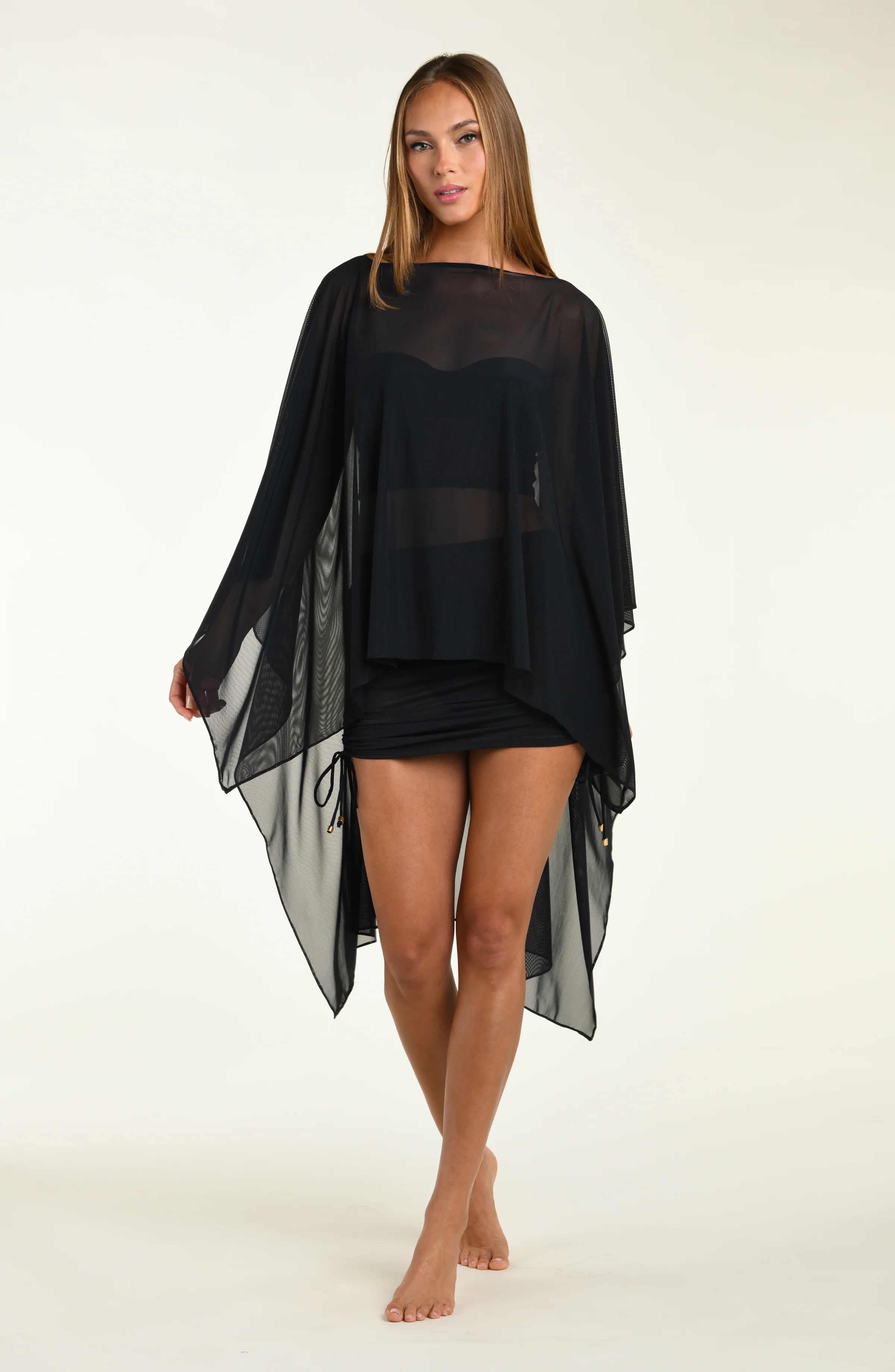 Sunshine 79 Maximal Mesh Covers Tunic - Black - Image 4
