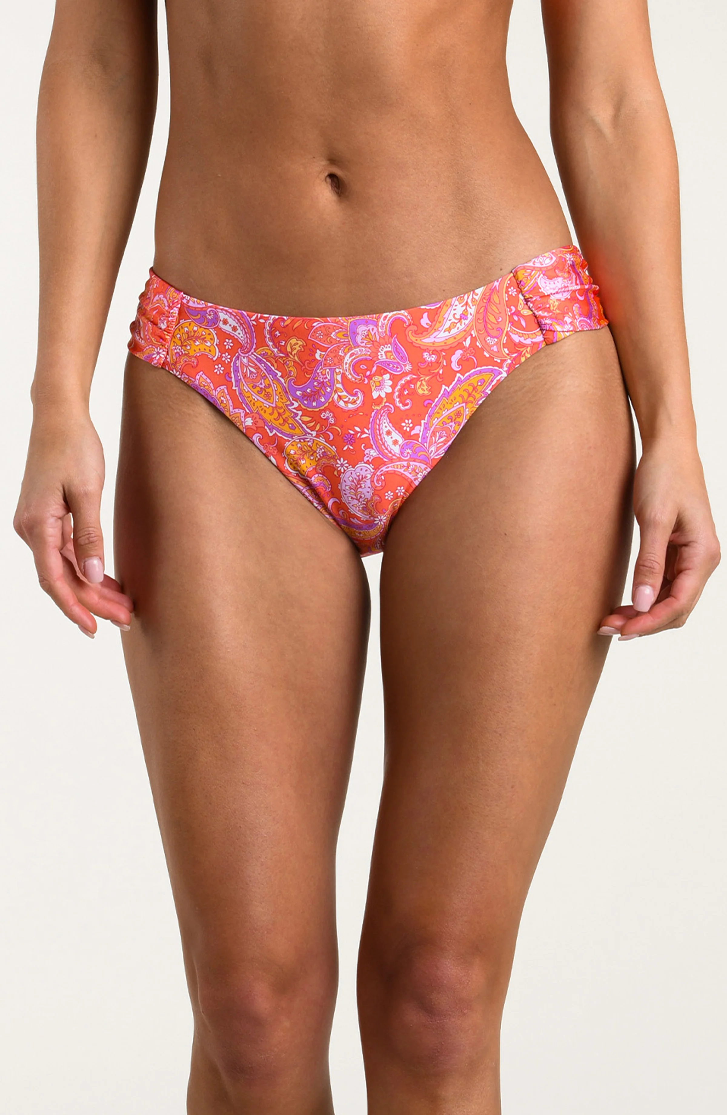 Sunshine 79 Paisley Daze Side Shirred Hipster Bottom