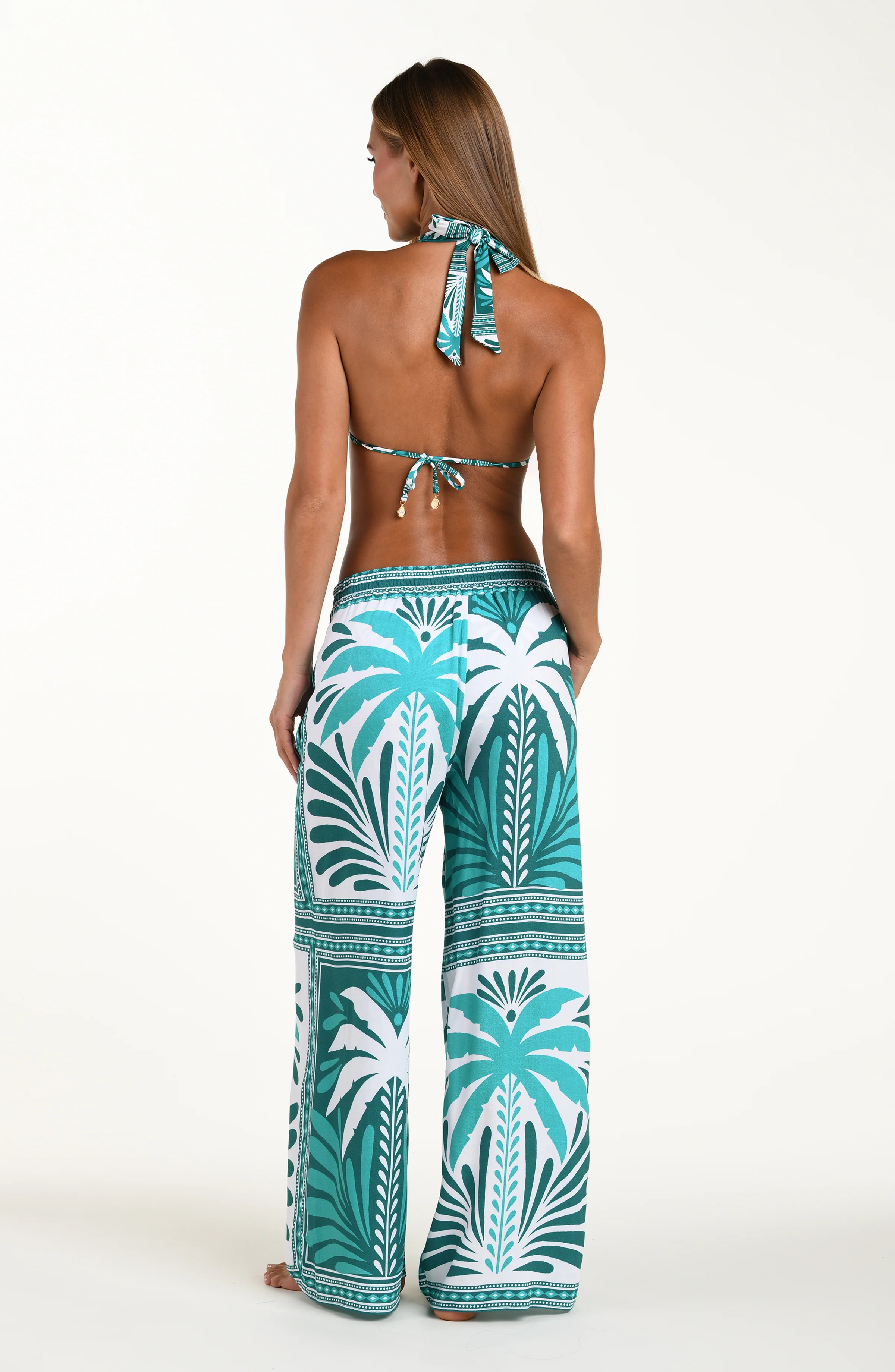 Sunshine 79 Patchwork Palms Beach Pant - Image 5