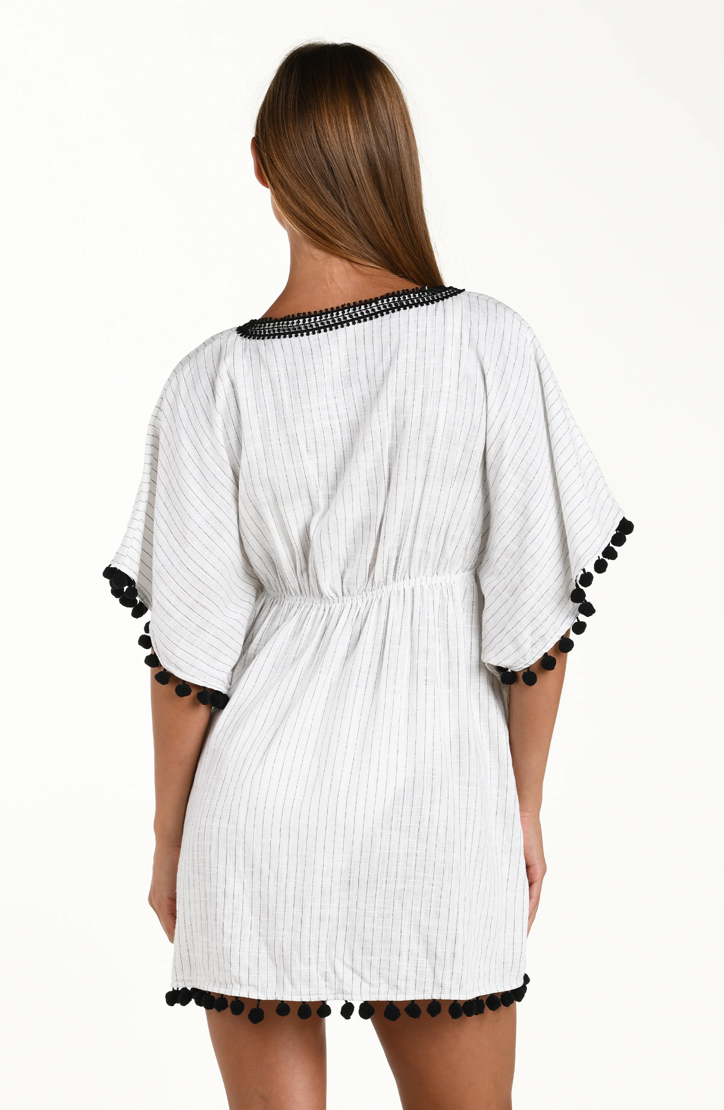 Sunshine 79 Safari Chic V-Neck Tunic - Image 3