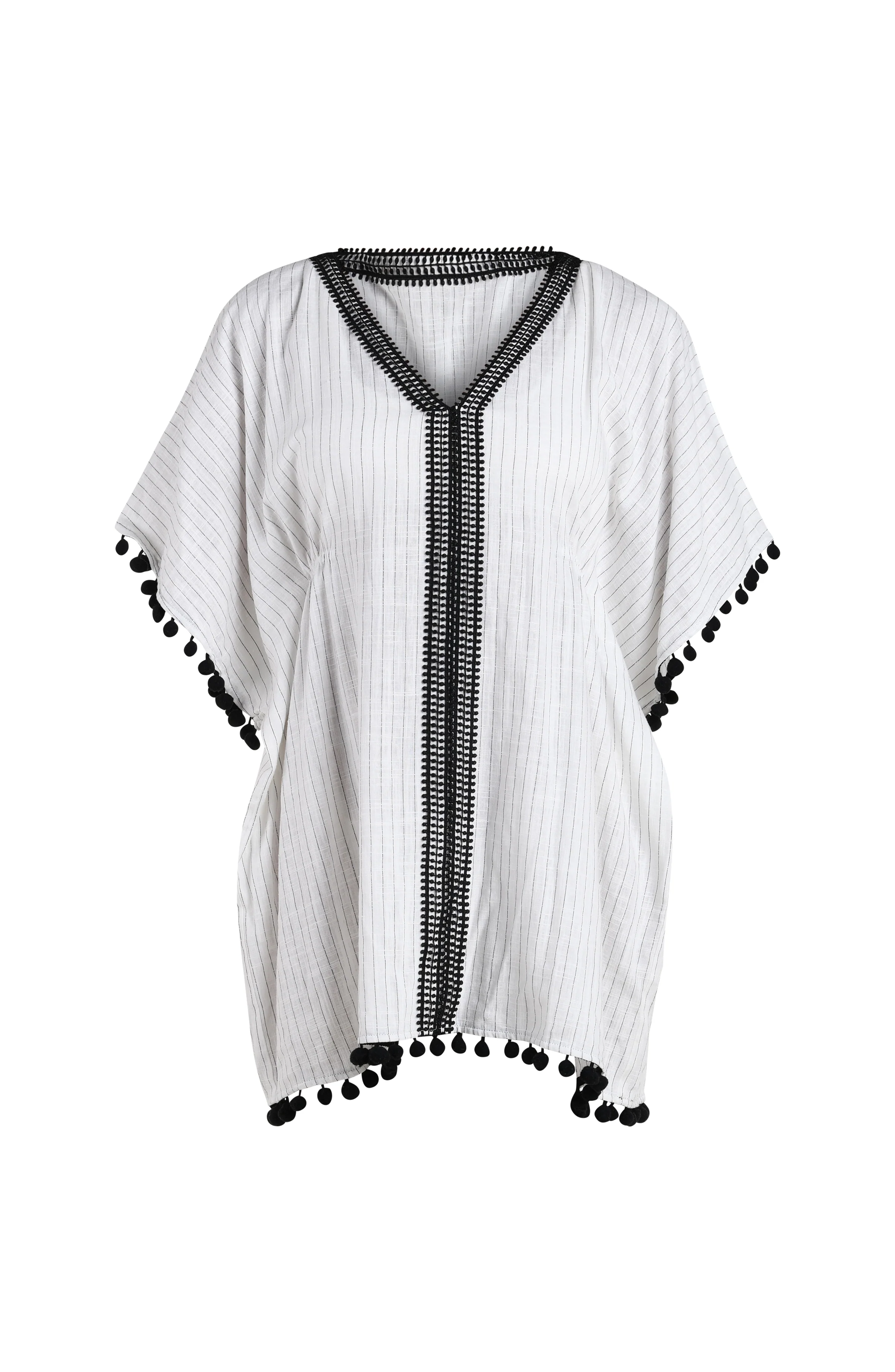 Sunshine 79 Safari Chic V-Neck Tunic - Image 8