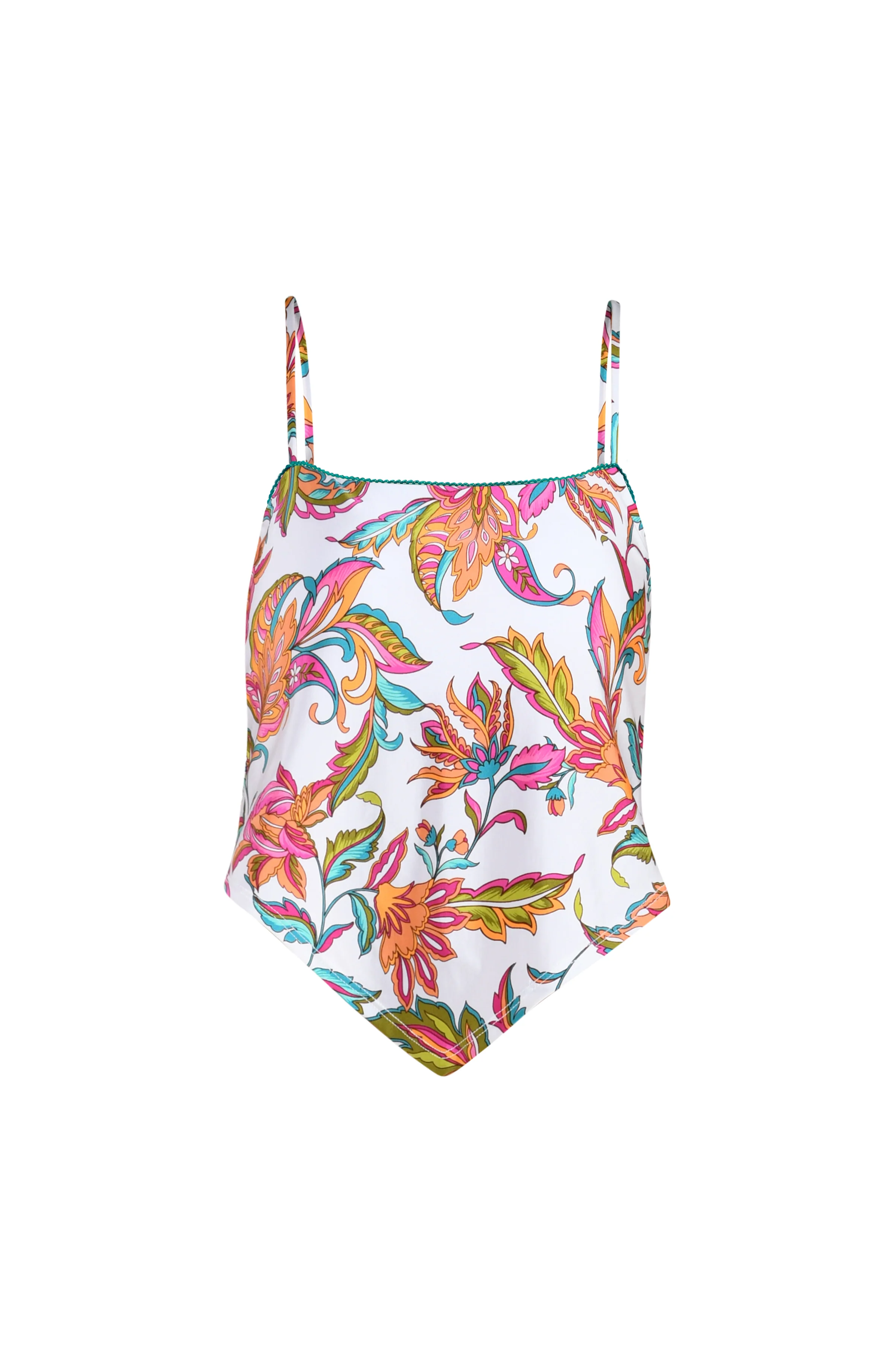 Sunshine 79 Wild Vines Over the Shoulder Midkini Top - Image 4