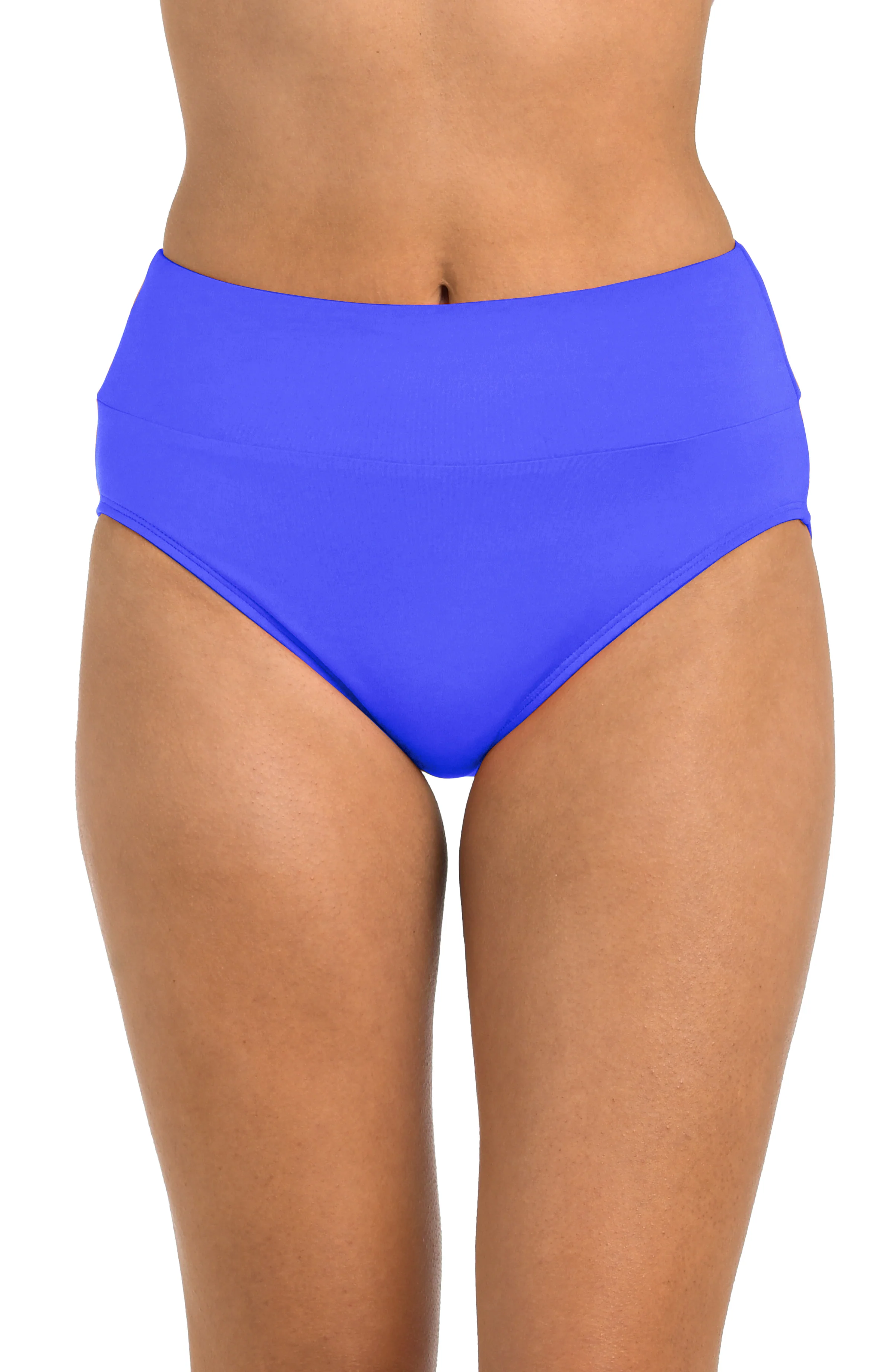 24th & Ocean Solid High Waist Bottom - Periwinkle