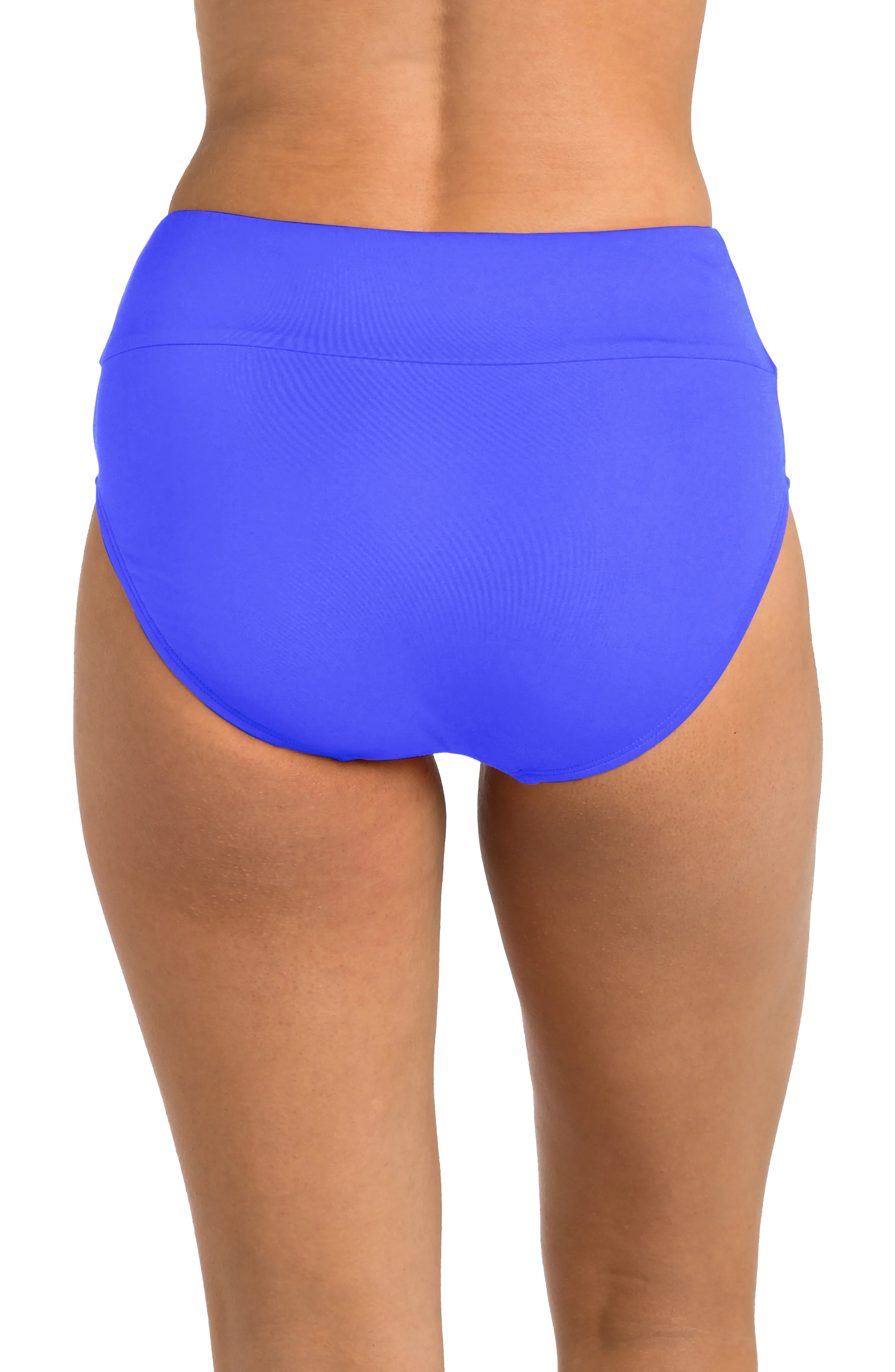 24th & Ocean Solid High Waist Bottom - Periwinkle - Image 2