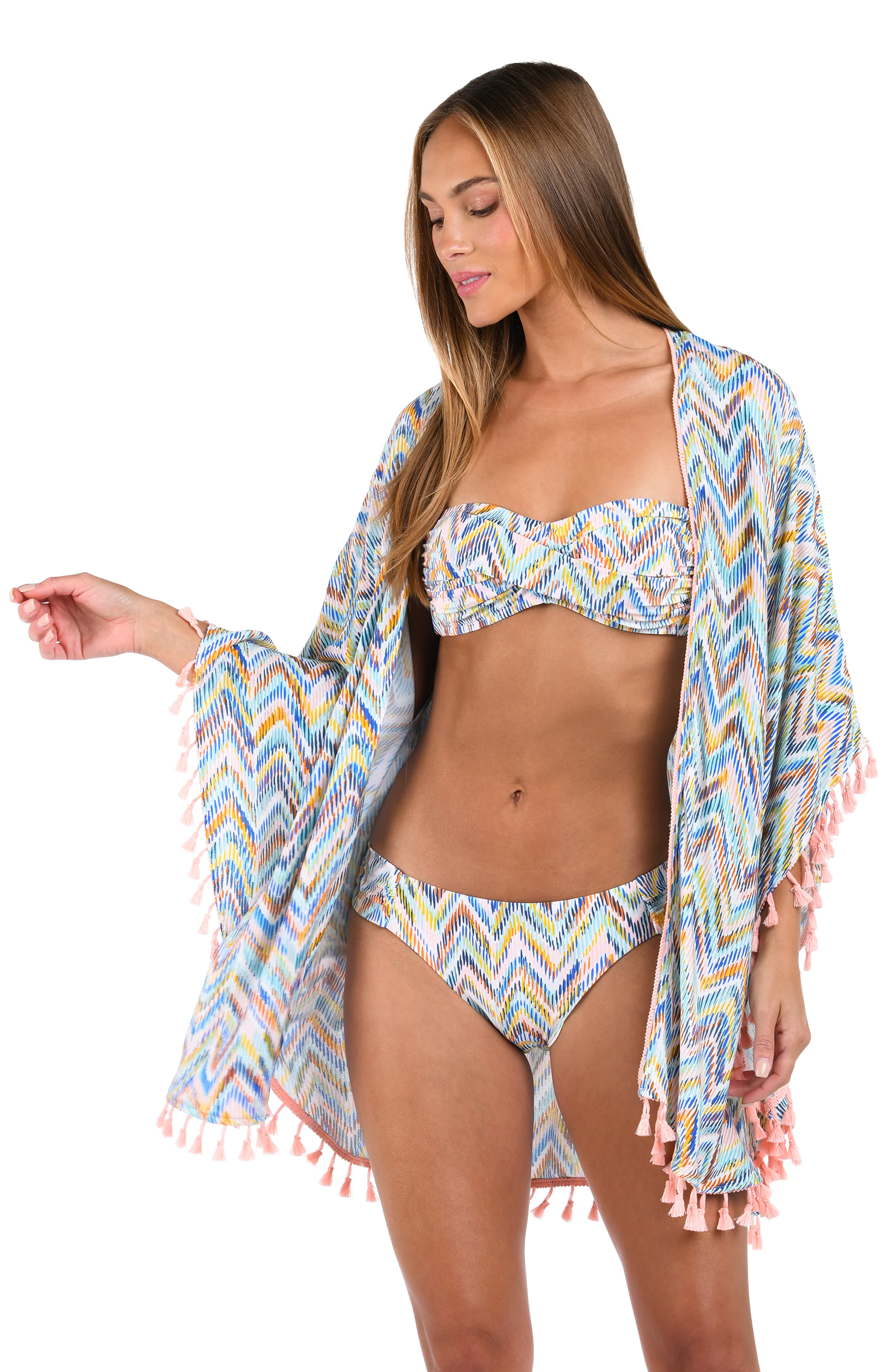 Sunshine 79 Soul Wave Open Front Kimono - FINAL SALE - Image 4
