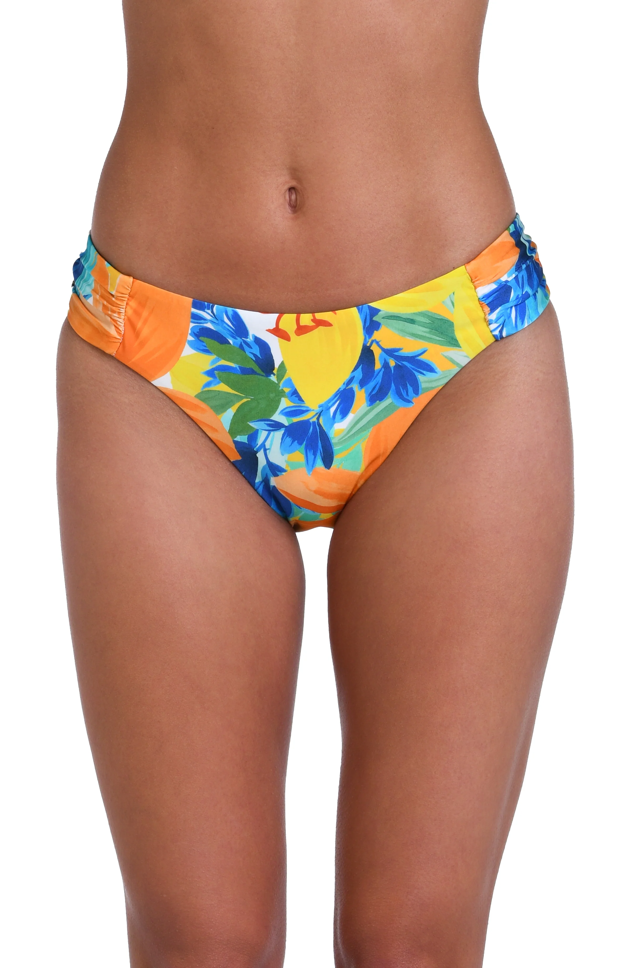 Sunshine 79 Summertime Vibes Side Shirred Hipster Bottom - FINAL SALE