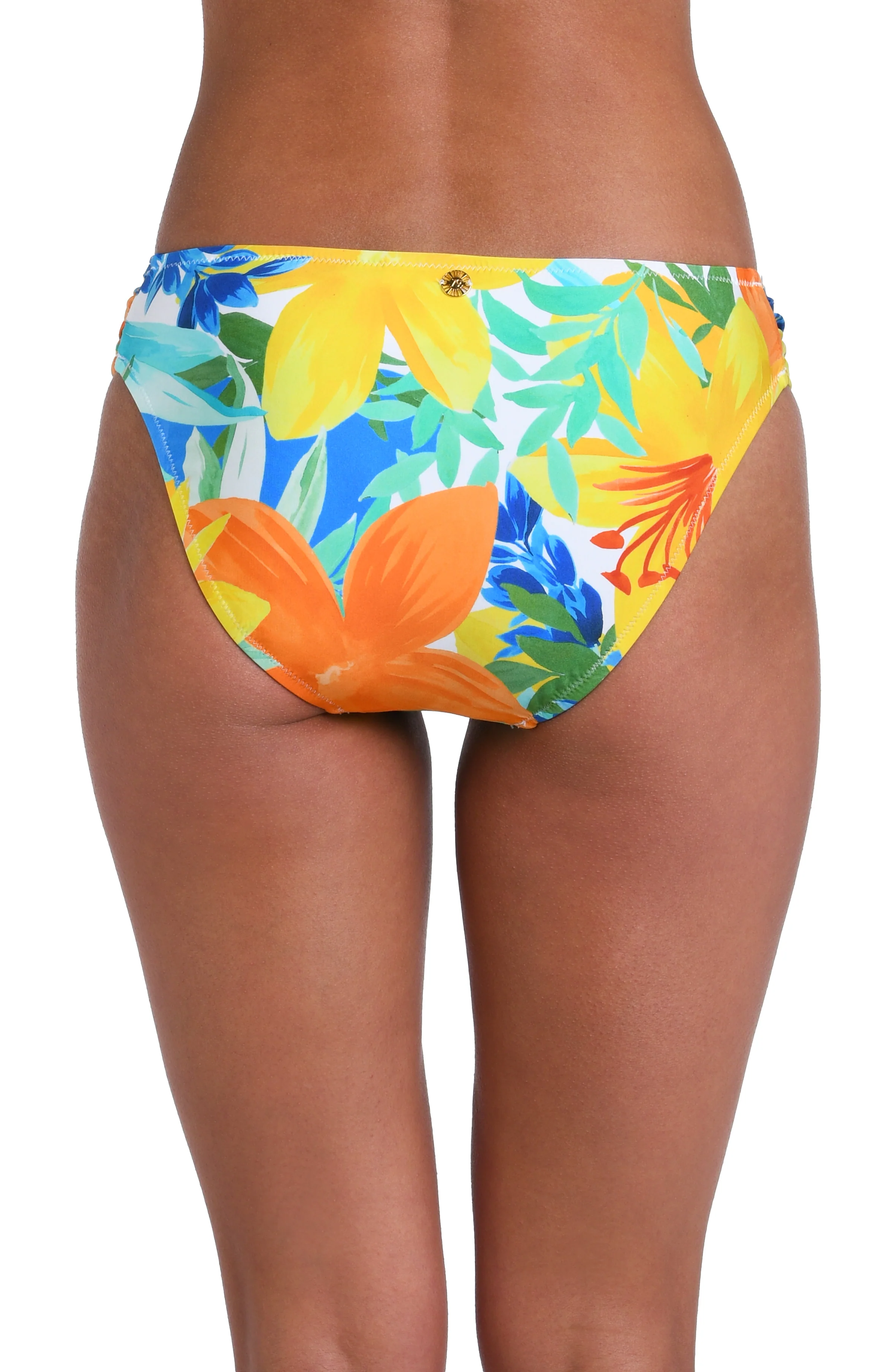 Sunshine 79 Summertime Vibes Side Shirred Hipster Bottom - FINAL SALE - Image 2