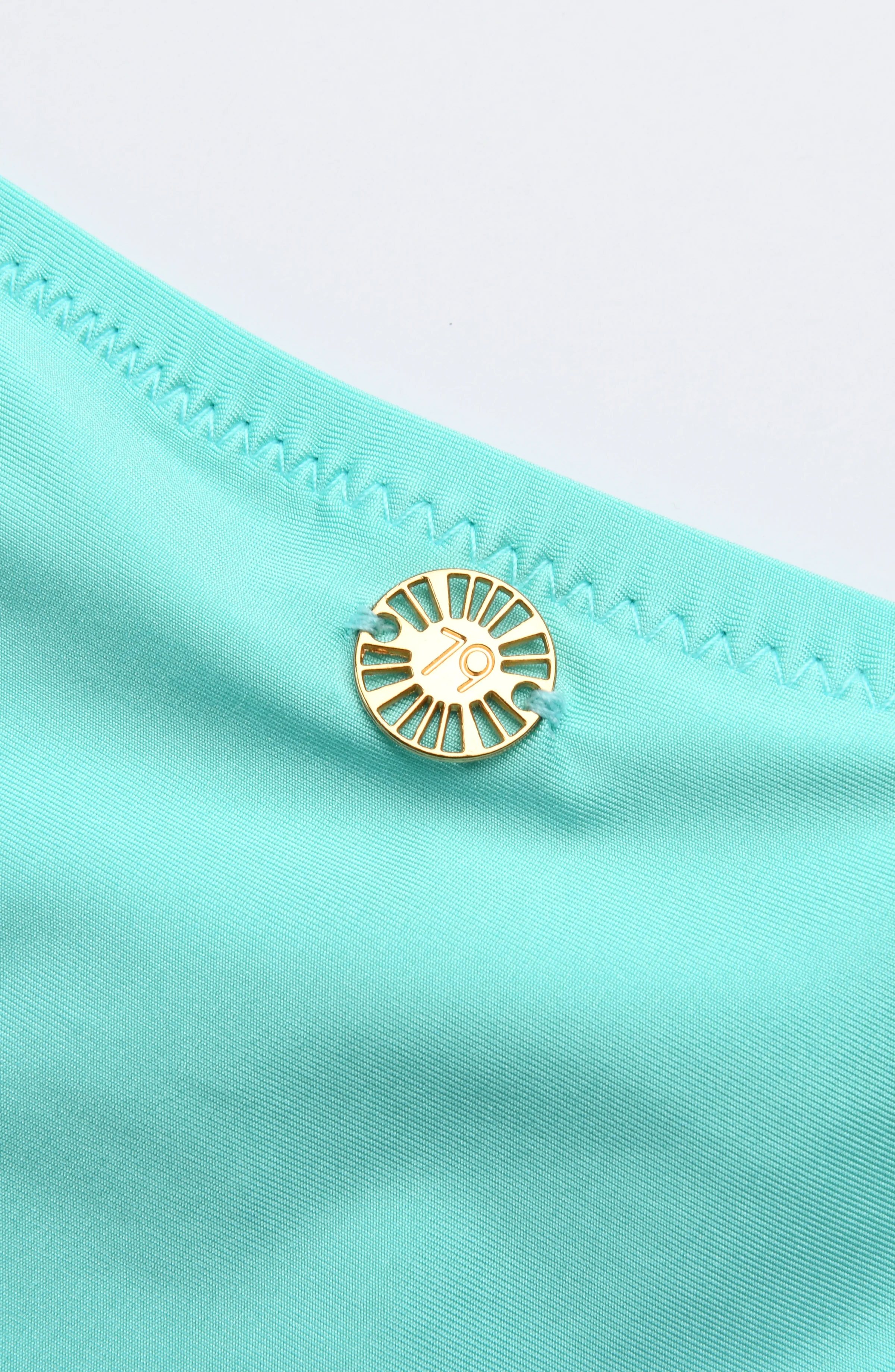 Sunshine 79 Sunshine Solids Side Shirred Hipster Bottom - Seaglass - FINAL SALE - Image 6