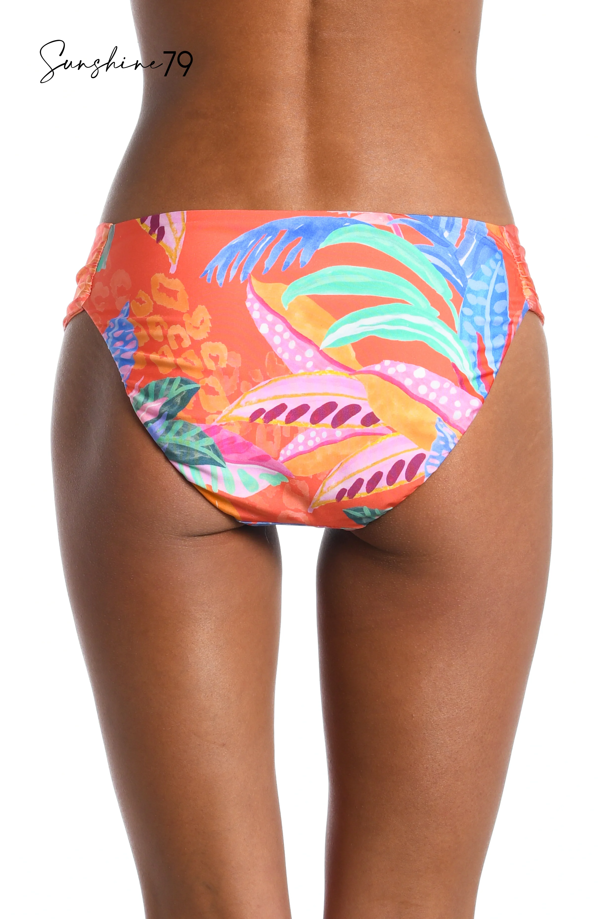 Sunshine 79 Trippy Tropics Reversible Side Shirred Hipster Bottom - FINAL SALE - Image 2