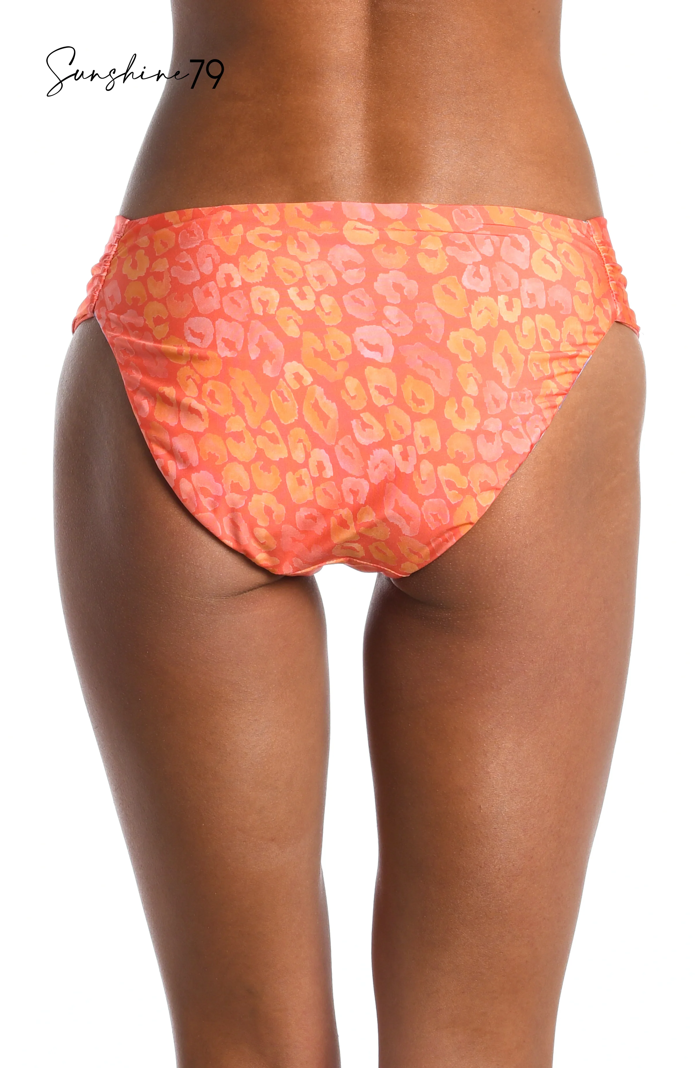 Sunshine 79 Trippy Tropics Reversible Side Shirred Hipster Bottom - FINAL SALE - Image 4