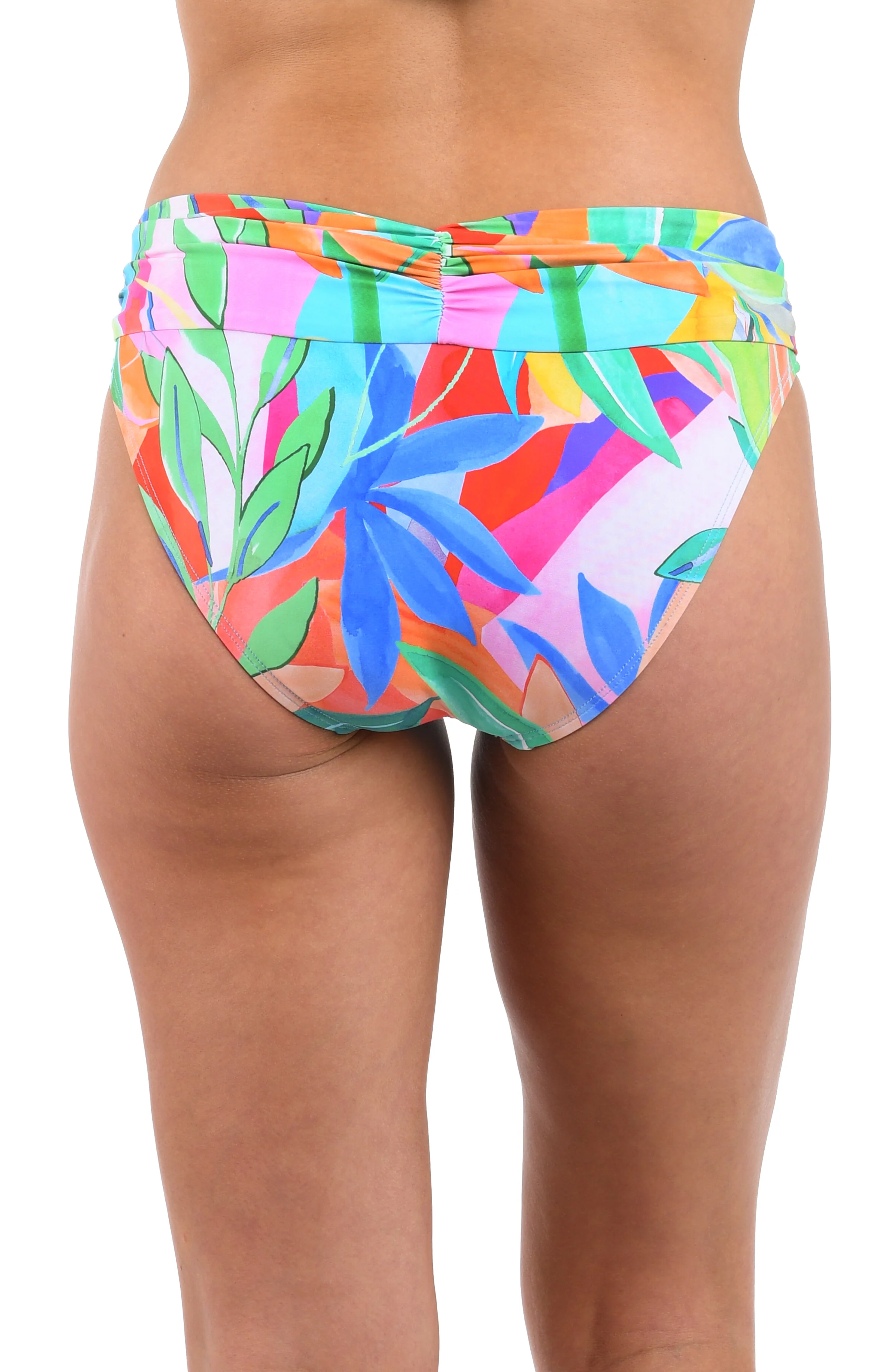 Tropi-flage Shirred Band Hipster Bottom - FINAL SALE - Image 2
