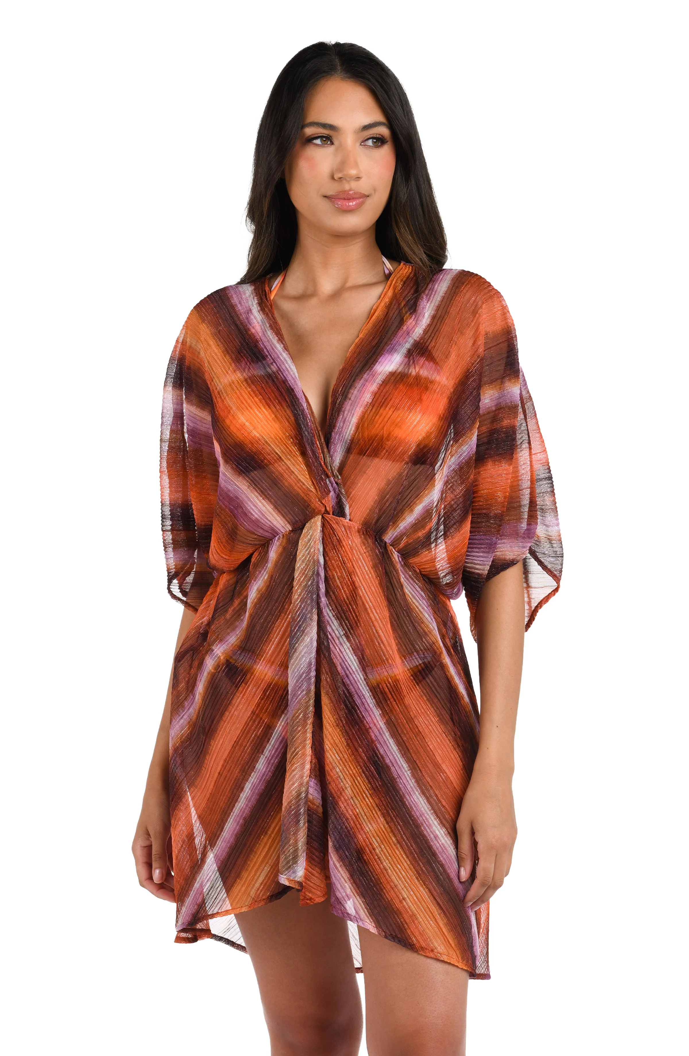 Upon The Horizon V-Neck Cover Up Dress - FINAL SALE