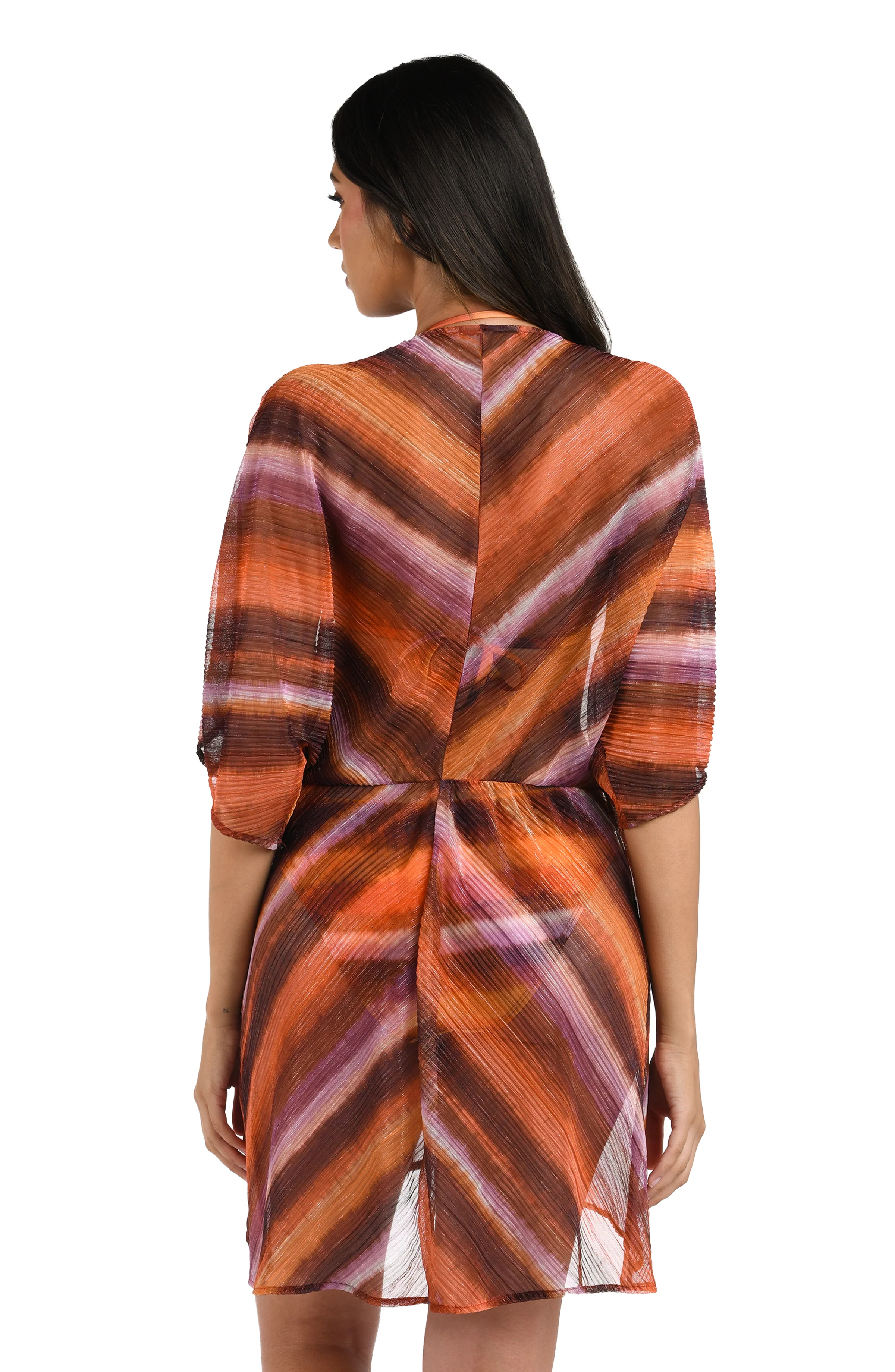 Upon The Horizon V-Neck Cover Up Dress - FINAL SALE - Image 2