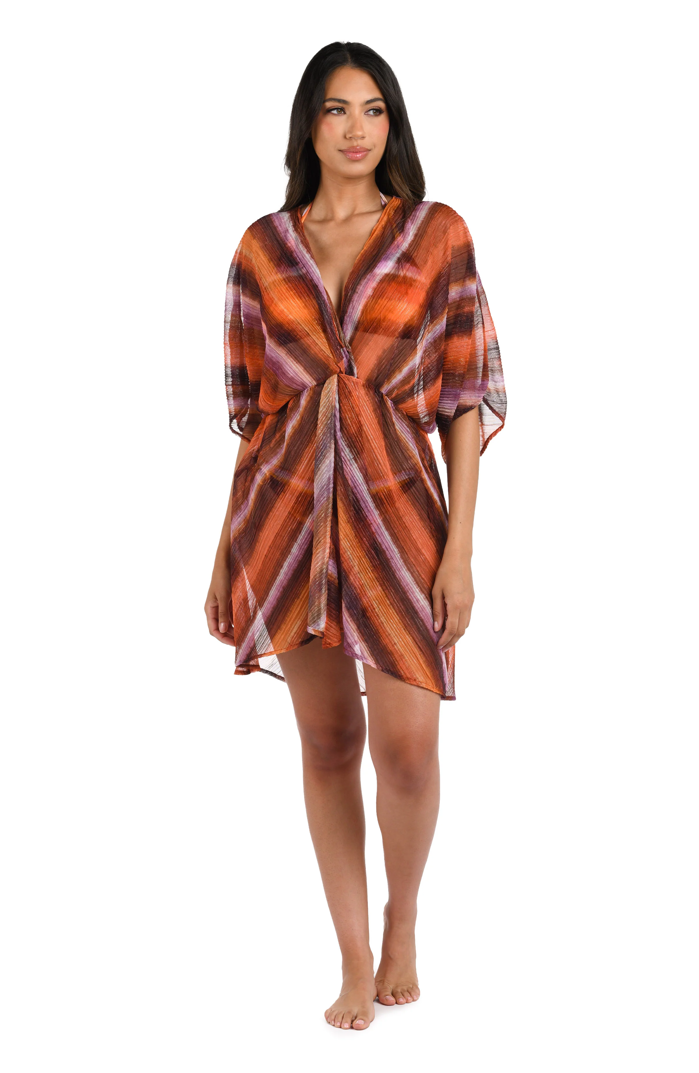 Upon The Horizon V-Neck Cover Up Dress - FINAL SALE - Image 5