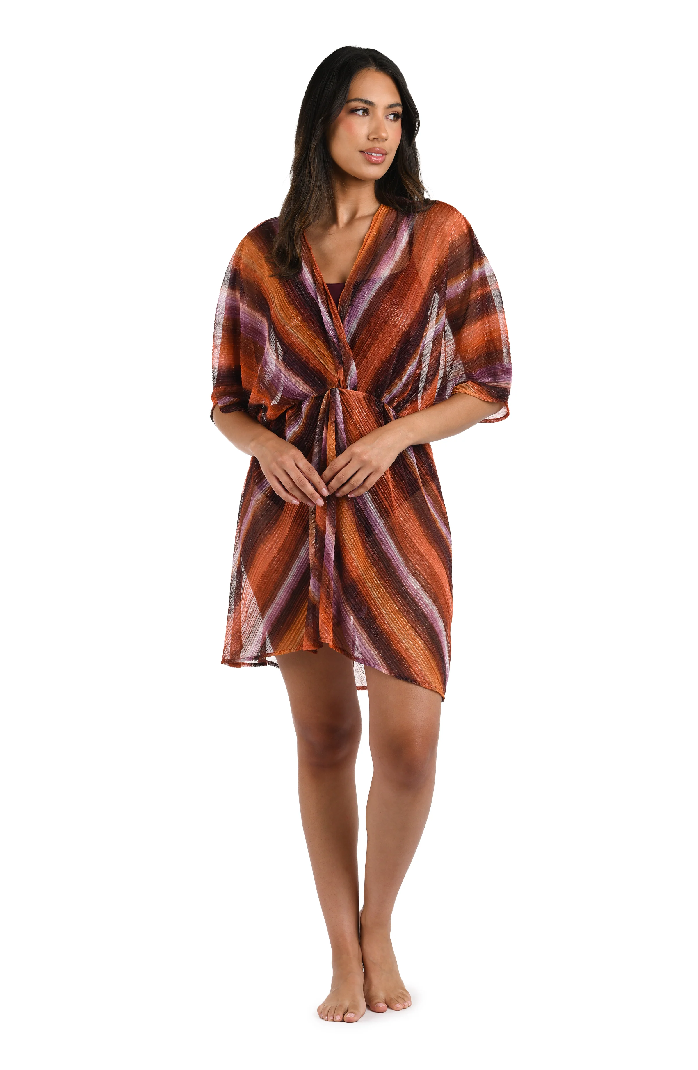 Upon The Horizon V-Neck Cover Up Dress - FINAL SALE - Image 7
