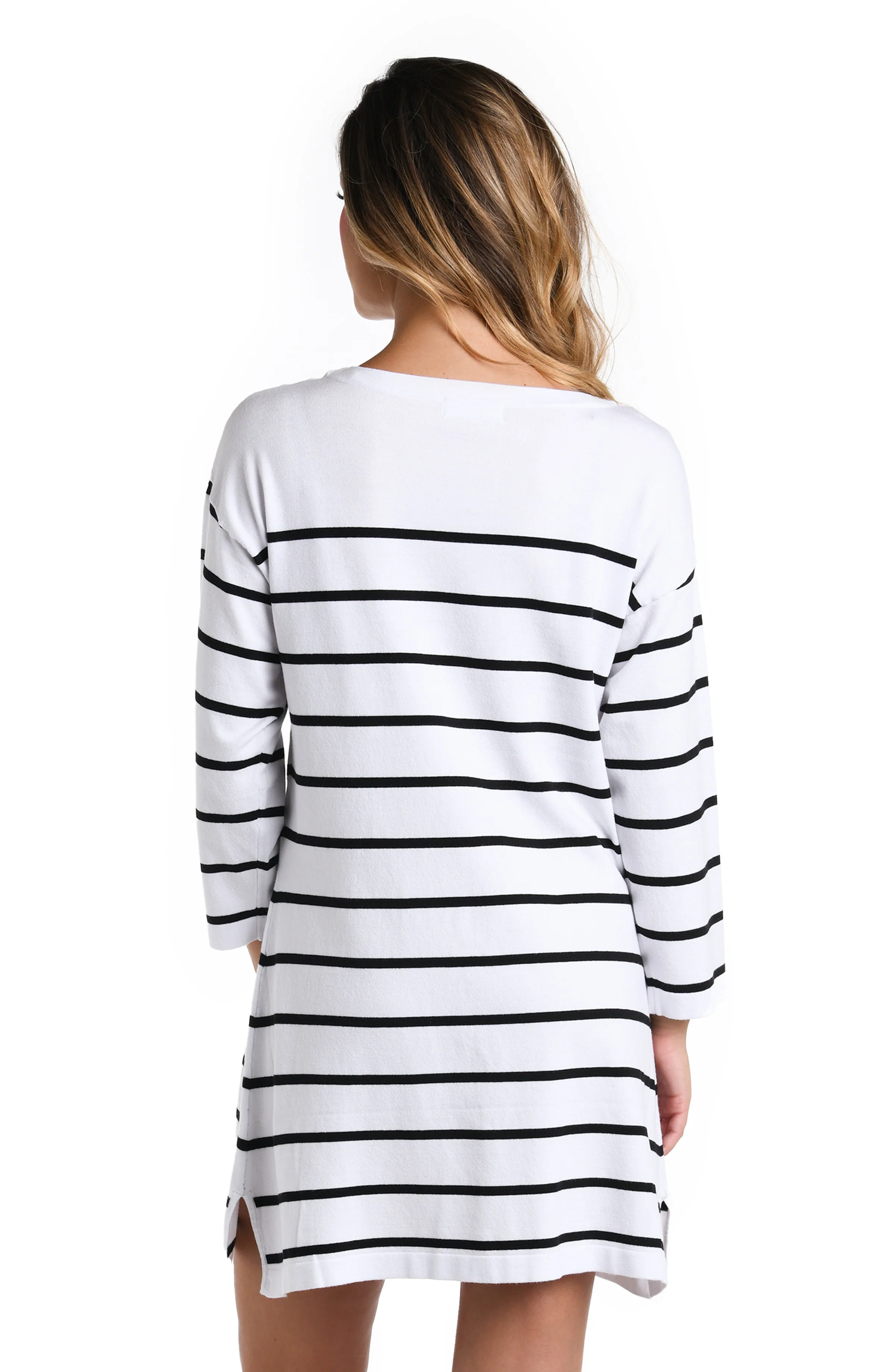Yacht Club Boat Neck Tunic Cover Up - FINAL SALE - Image 2